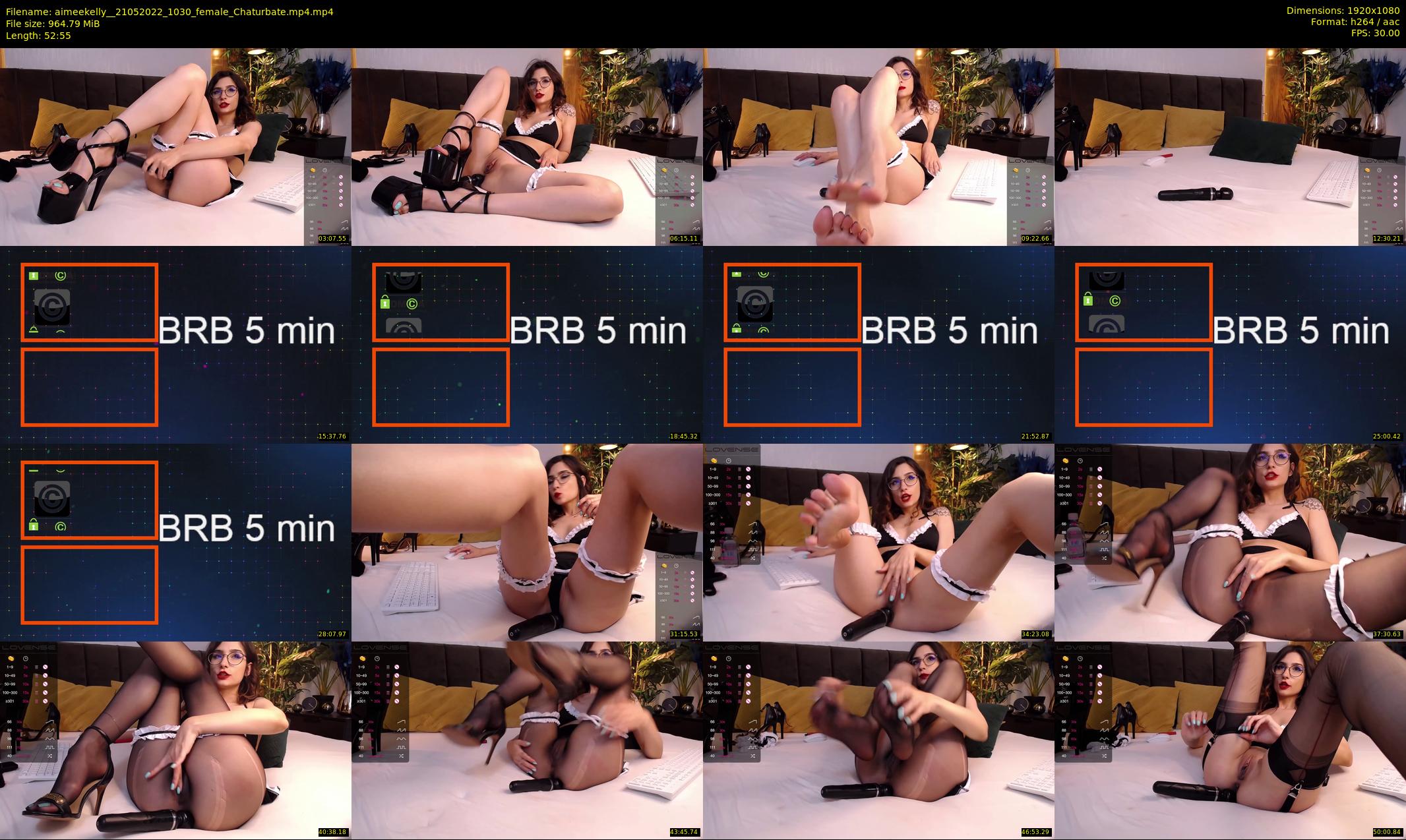 aimeekelly_ — 53 minute Chaturbate female cam show recording, 1080p, May 21, 2022