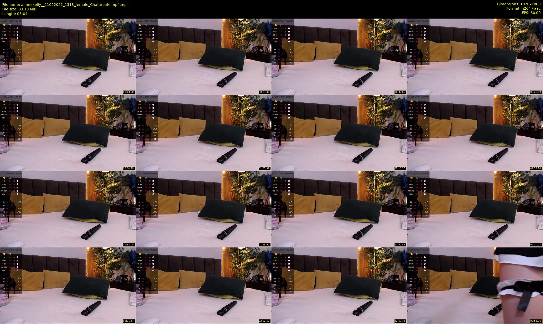 aimeekelly_ — 4 minute Chaturbate female cam show recording, 1080p, May 21, 2022
