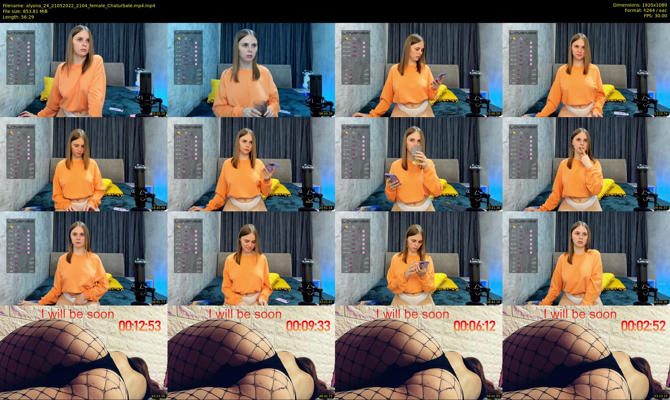 alyona_24 — 57 minute Chaturbate female cam show recording, 1080p, May 21, 2022