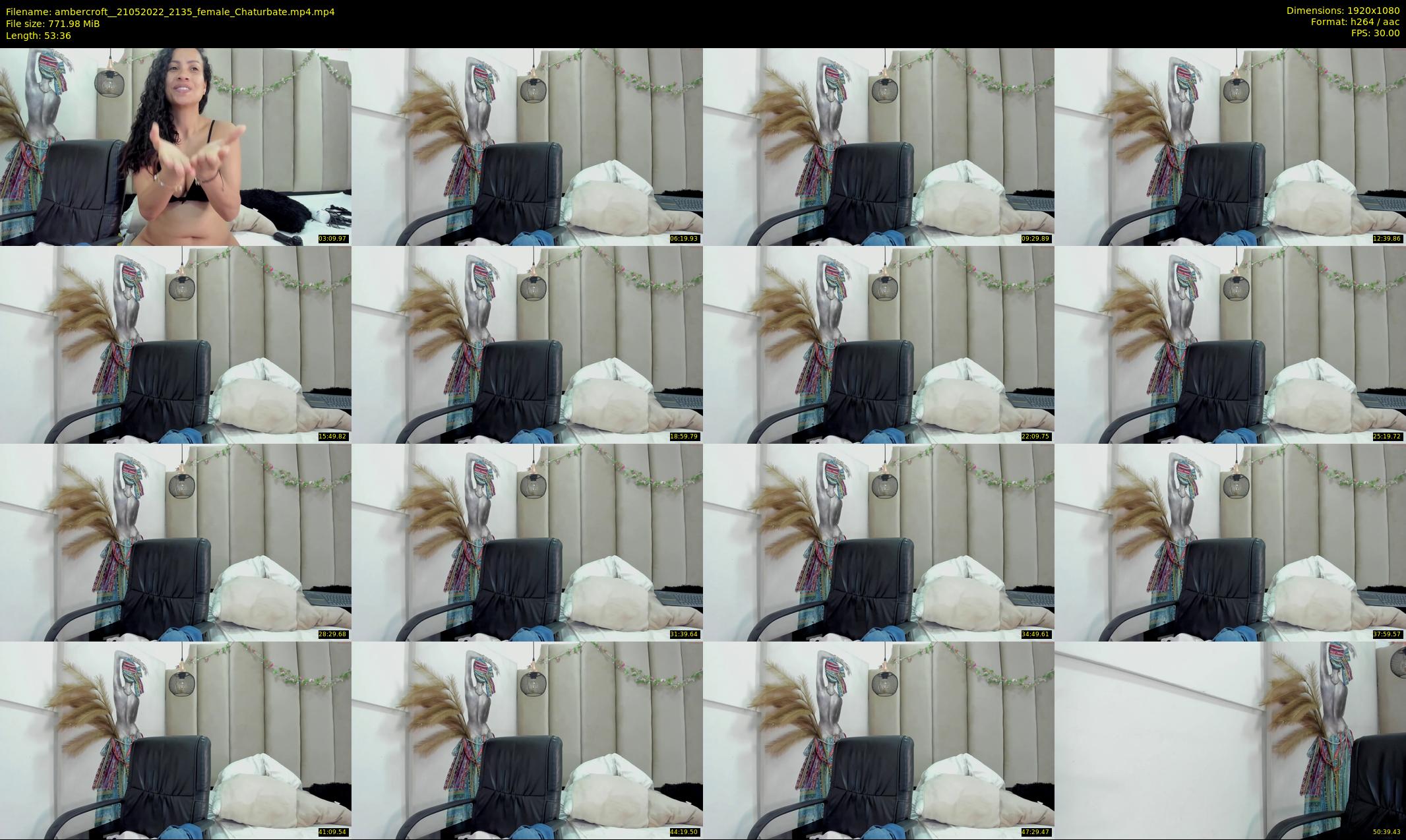 ambercroft_ — 54 minute Chaturbate female cam show recording, 1080p, May 21, 2022