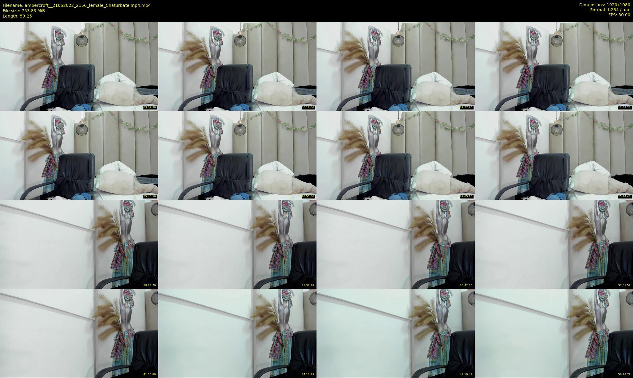 ambercroft_ — 54 minute Chaturbate female cam show recording, 1080p, May 21, 2022