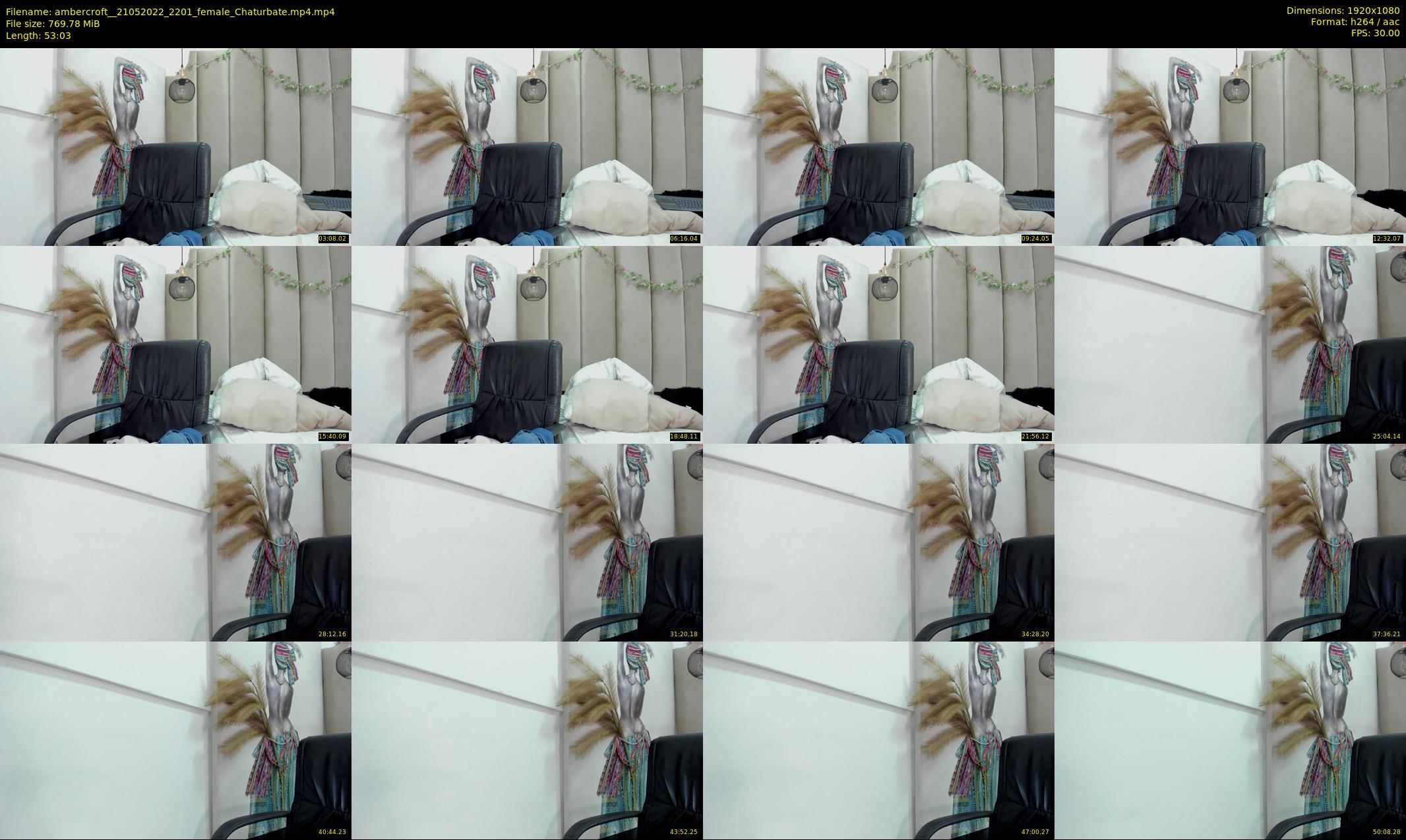 ambercroft_ — 54 minute Chaturbate female cam show recording, 1080p, May 21, 2022