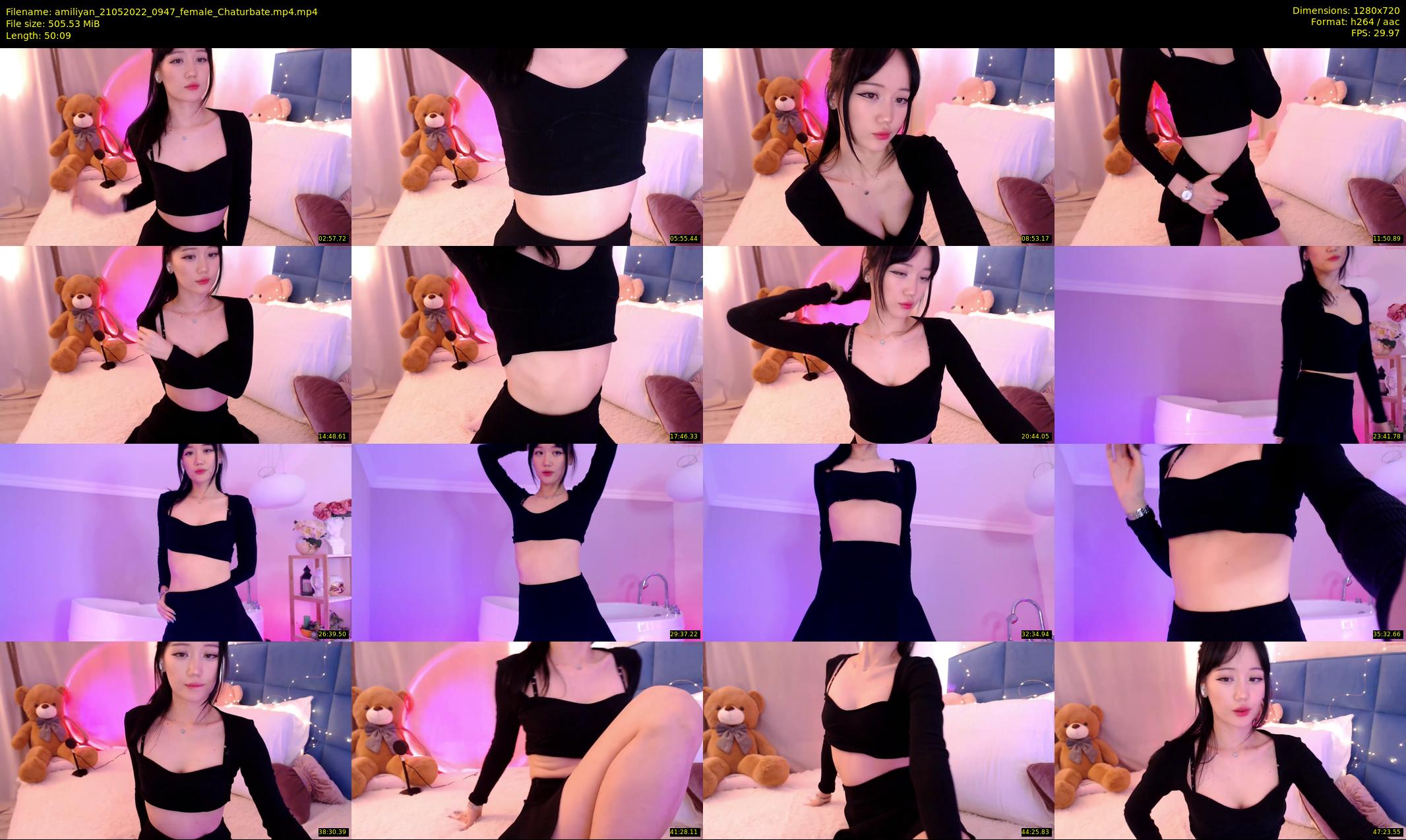 amiliyan — 51 minute Chaturbate female cam show recording, 720p, May 21, 2022