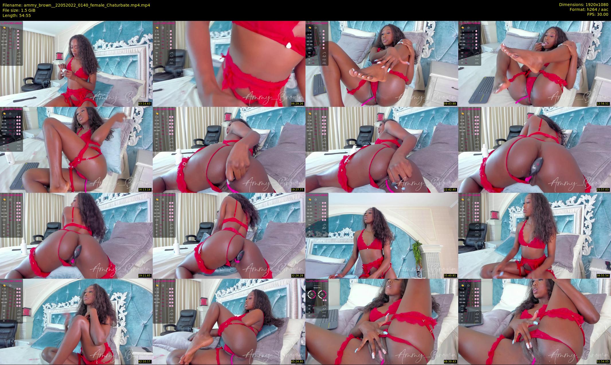 ammy_brown_ — 55 minute Chaturbate female cam show recording, 1080p, May 22, 2022