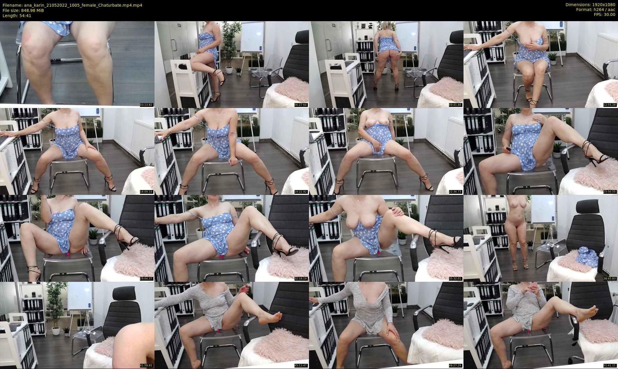 ana_karin — 55 minute Chaturbate female cam show recording, 1080p, May 21, 2022