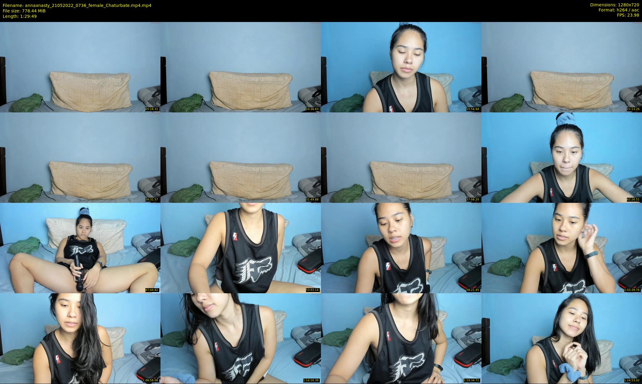 annaxnasty — 90 minute Chaturbate female cam show recording, 720p, May 21, 2022