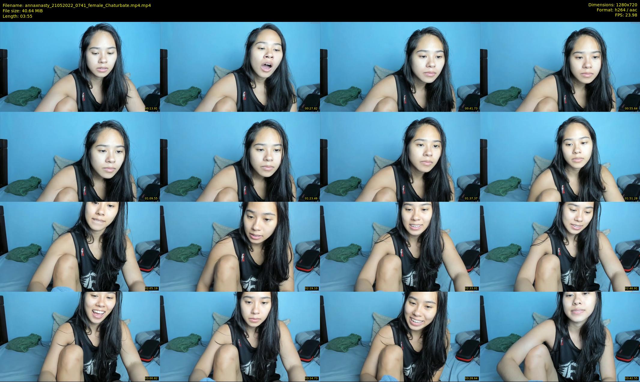 annaxnasty — 4 minute Chaturbate female cam show recording, 720p, May 21, 2022