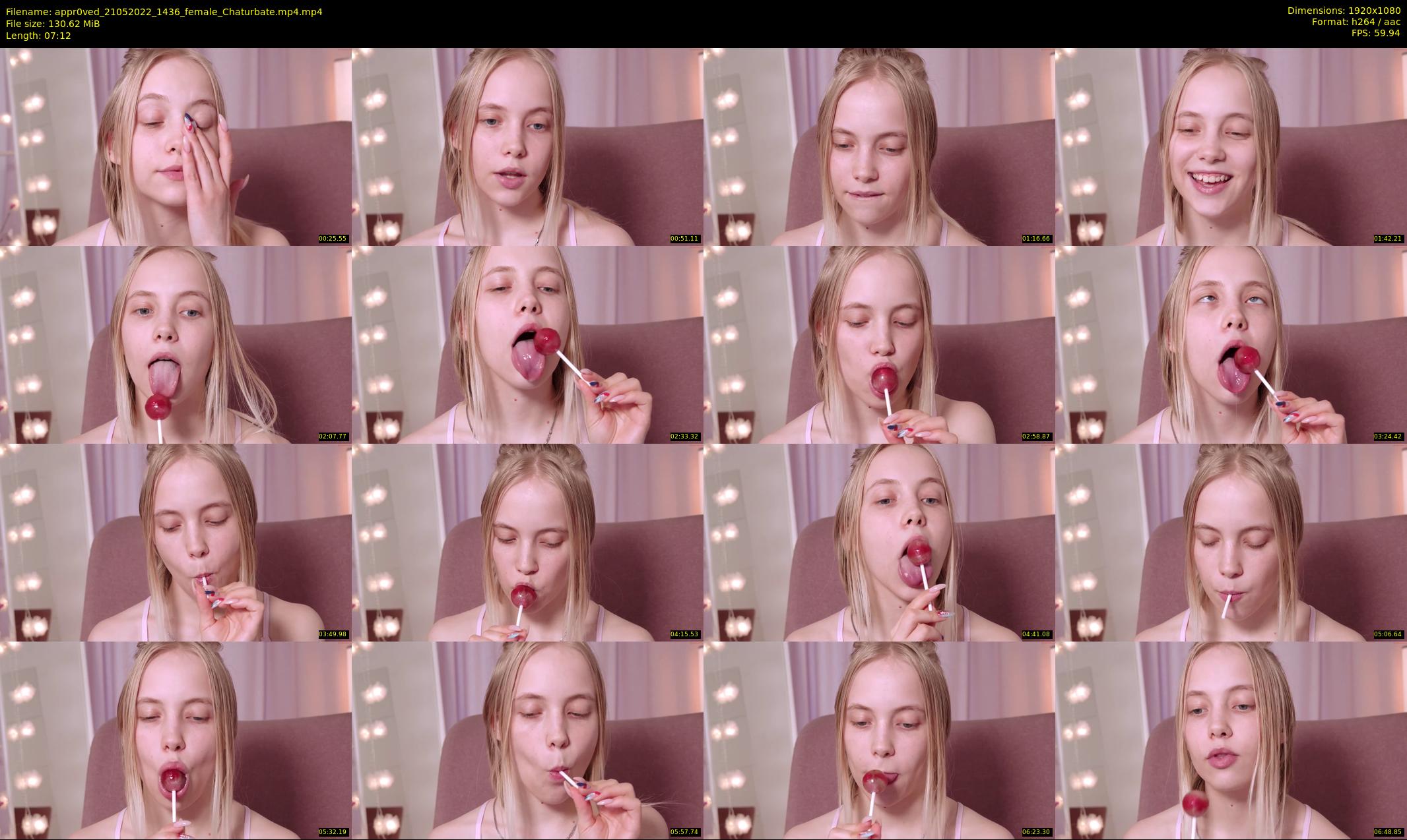 appr0ved — 8 minute Chaturbate female cam show recording, 1080p, May 21, 2022
