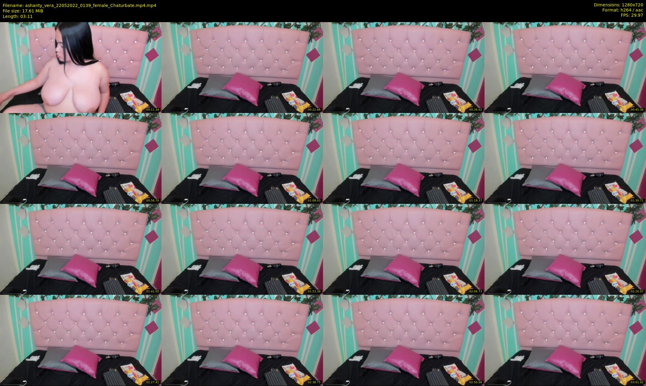 ashanty_vera — 4 minute Chaturbate couple cam show recording, 720p, May 22, 2022