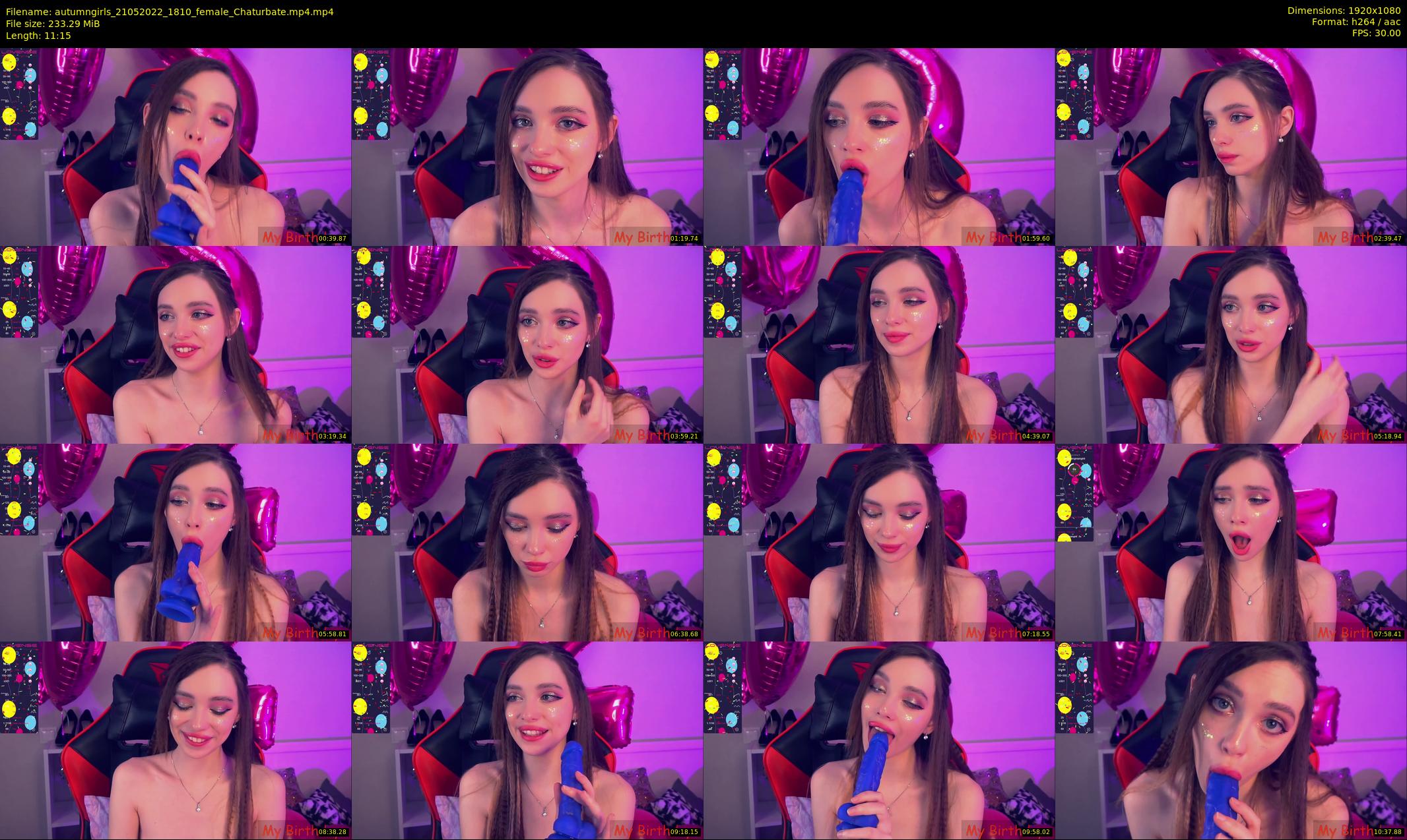 autumngirls — 12 minute Chaturbate couple cam show recording, 1080p, May 21, 2022