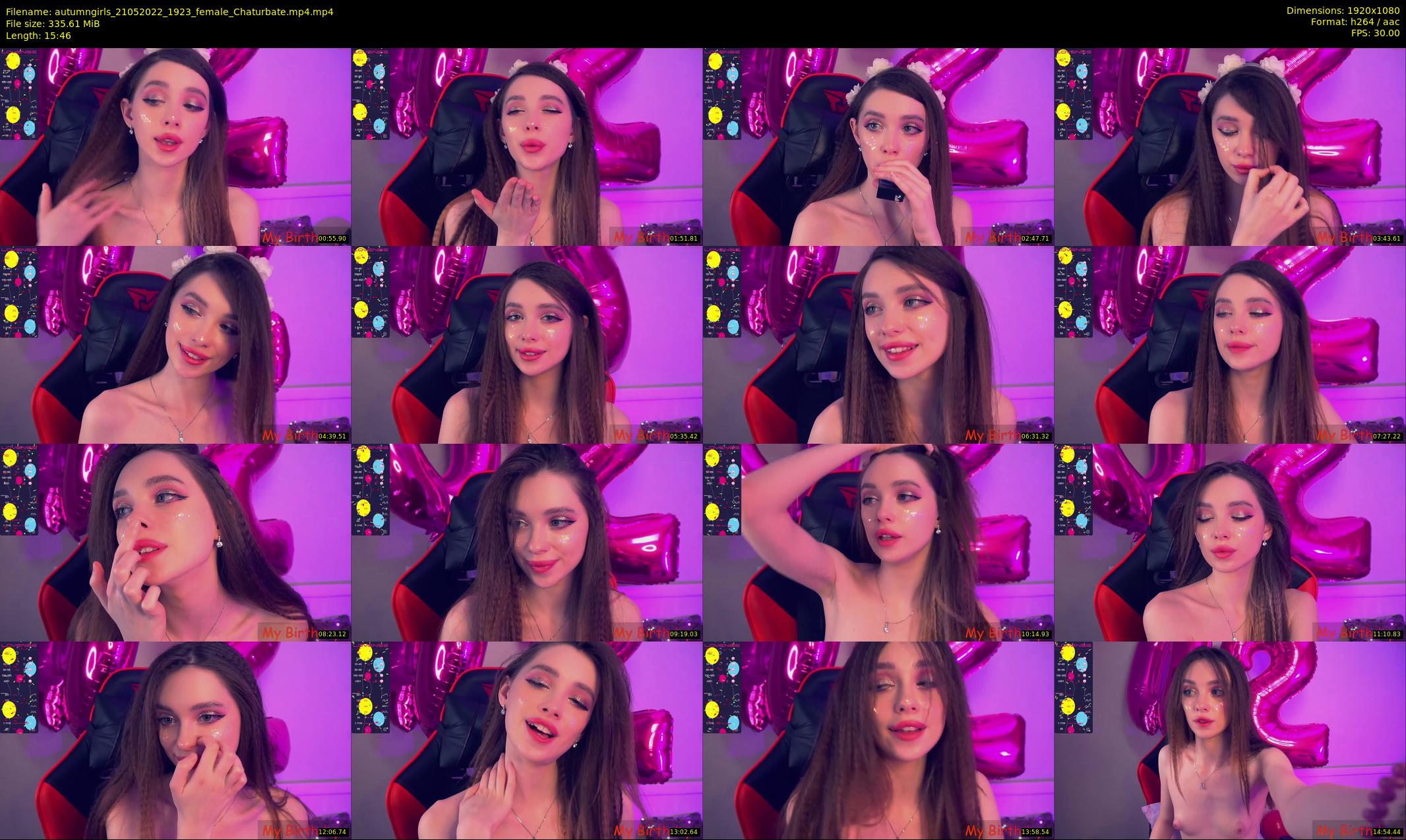 autumngirls — 16 minute Chaturbate couple cam show recording, 1080p, May 21, 2022