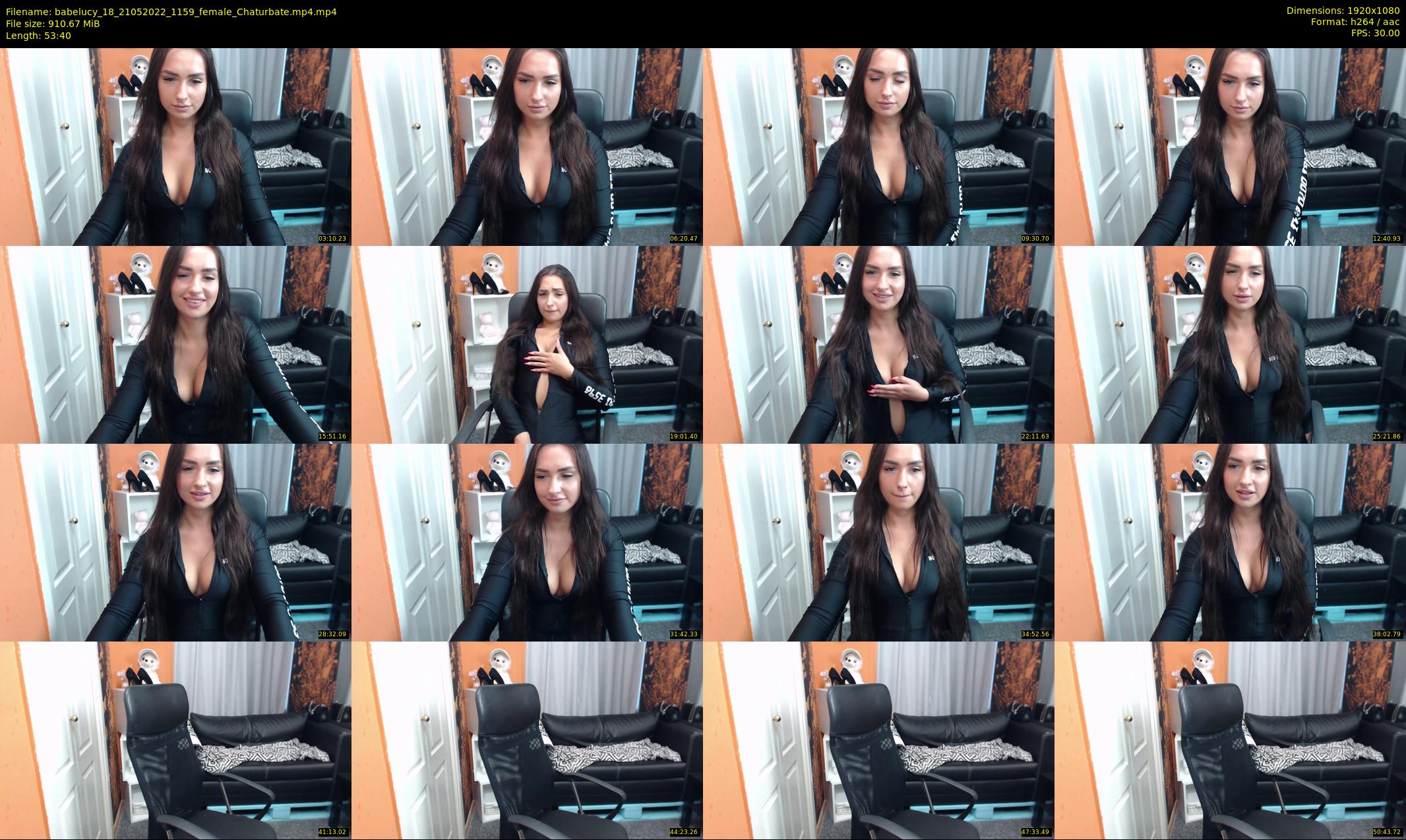 babelucy_18 — 54 minute Chaturbate female cam show recording, 1080p, May 21, 2022