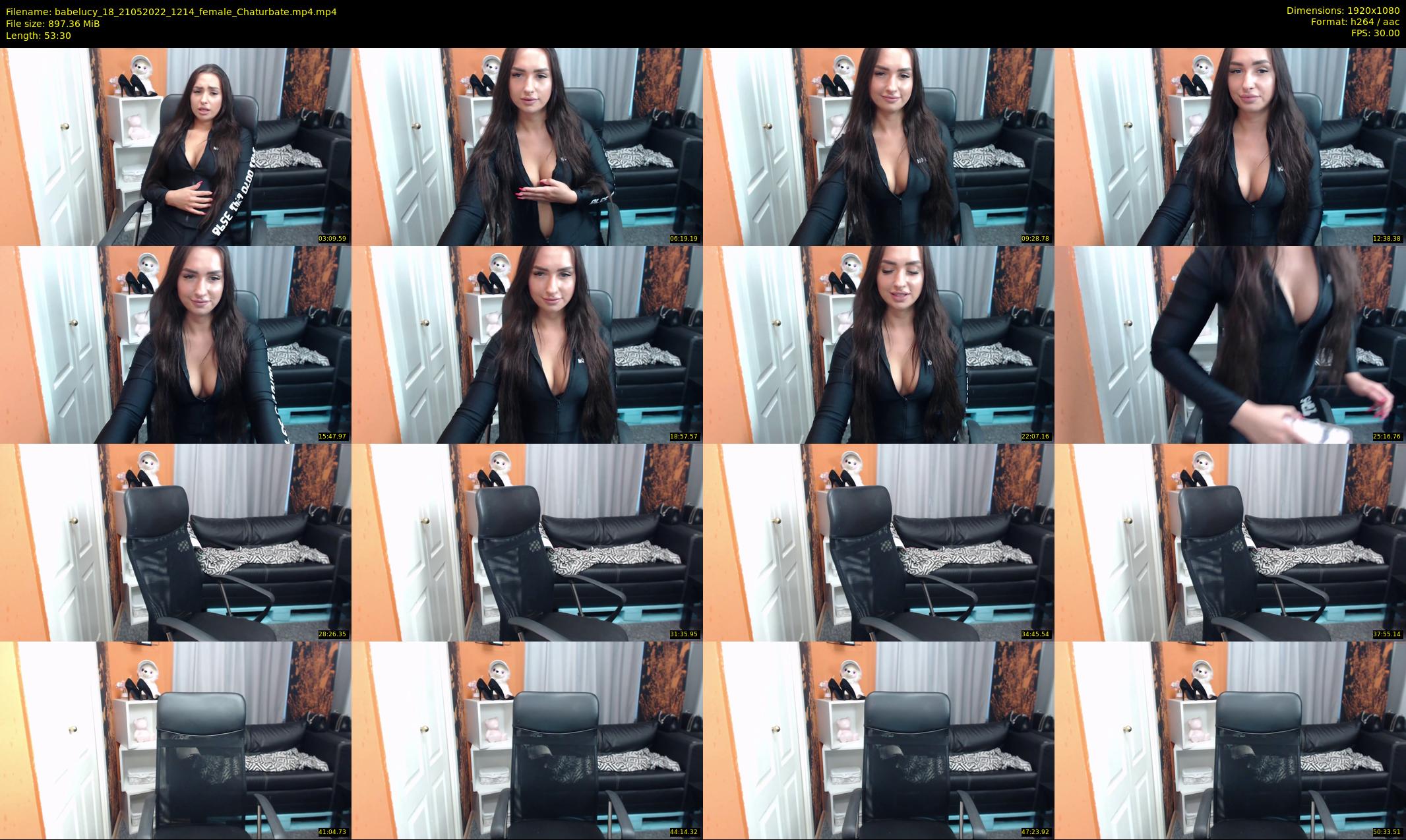 babelucy_18 — 54 minute Chaturbate female cam show recording, 1080p, May 21, 2022