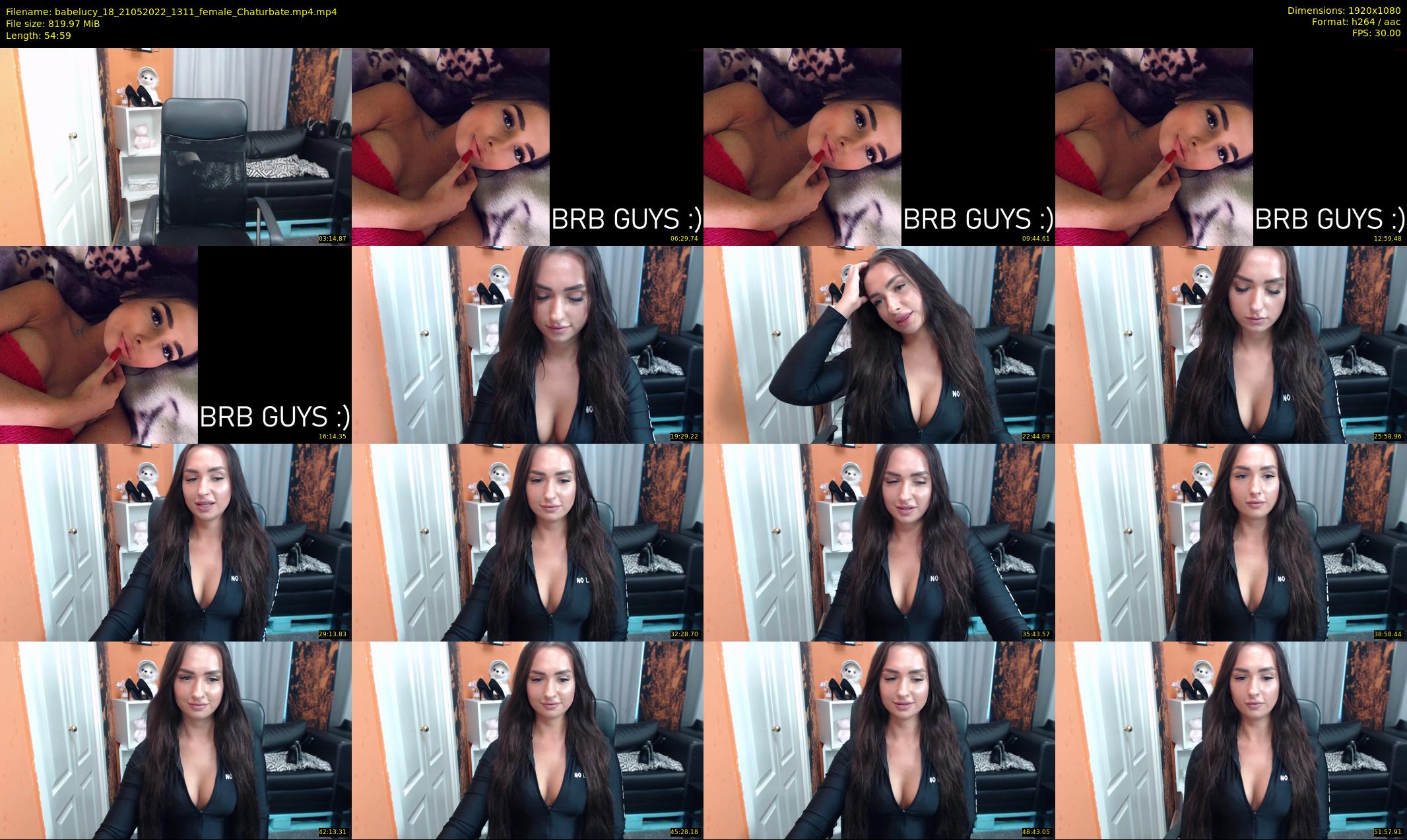 babelucy_18 — 55 minute Chaturbate female cam show recording, 1080p, May 21, 2022