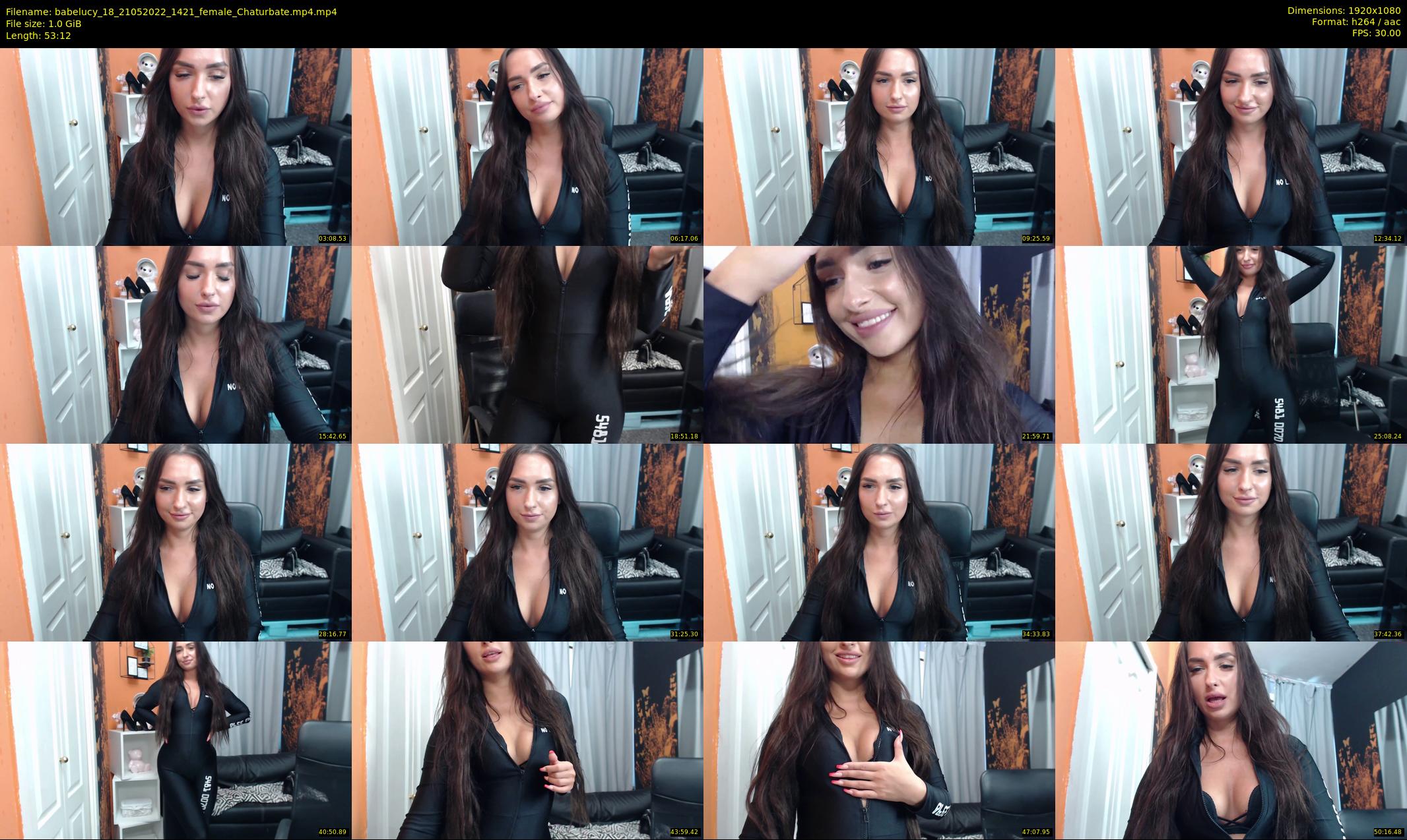 babelucy_18 — 54 minute Chaturbate female cam show recording, 1080p, May 21, 2022