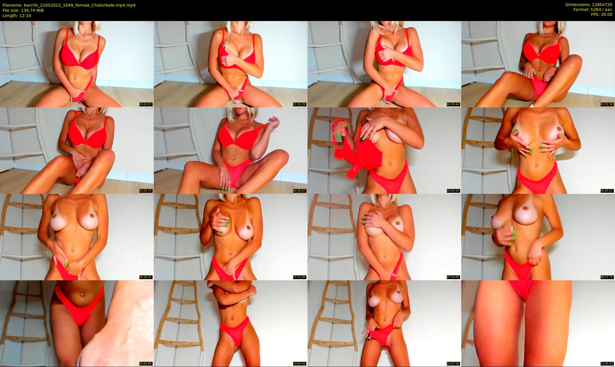 barrrbi — 13 minute Chaturbate female cam show recording, 720p, May 21, 2022