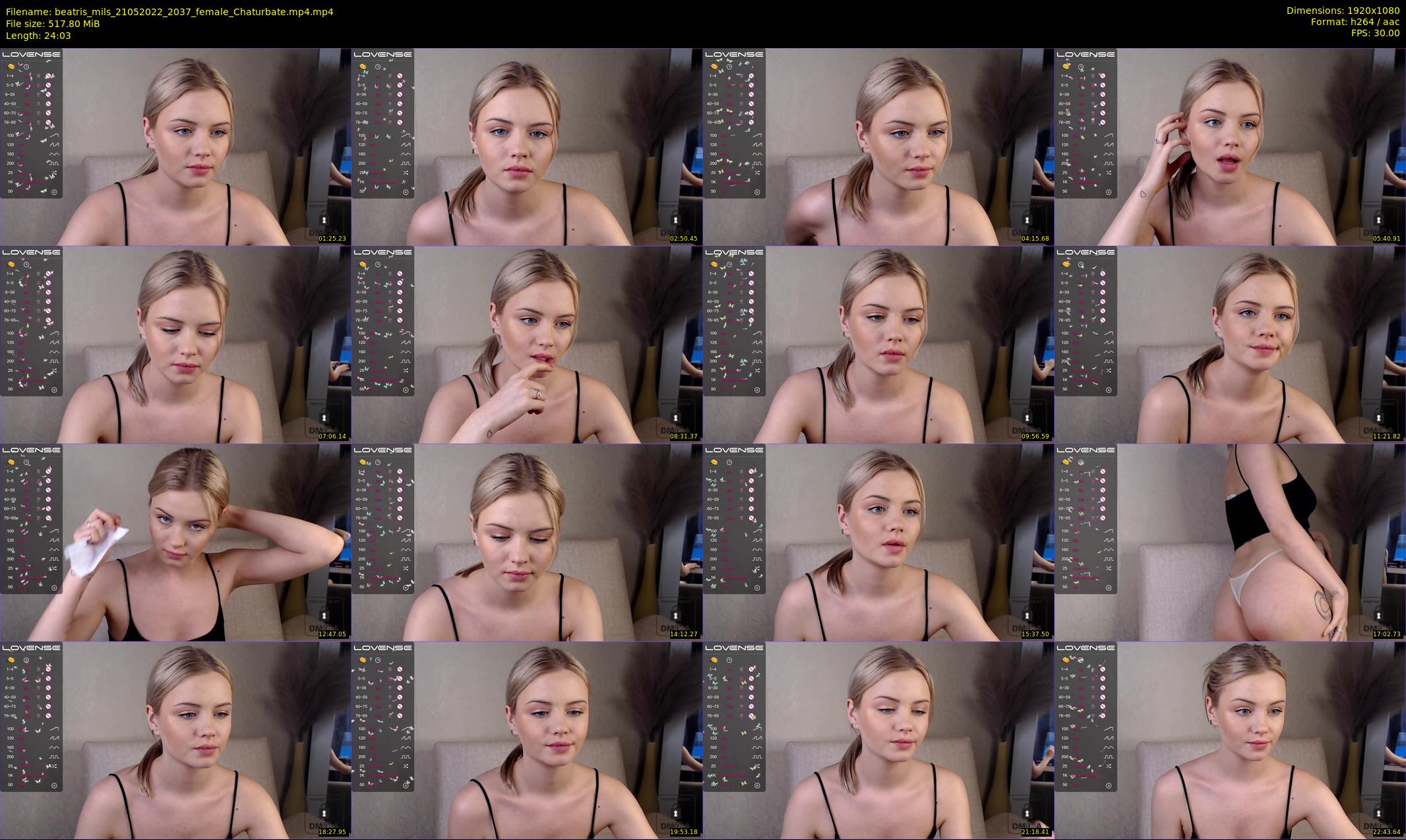 beatris_mils — 25 minute Chaturbate female cam show recording, 1080p, May 21, 2022