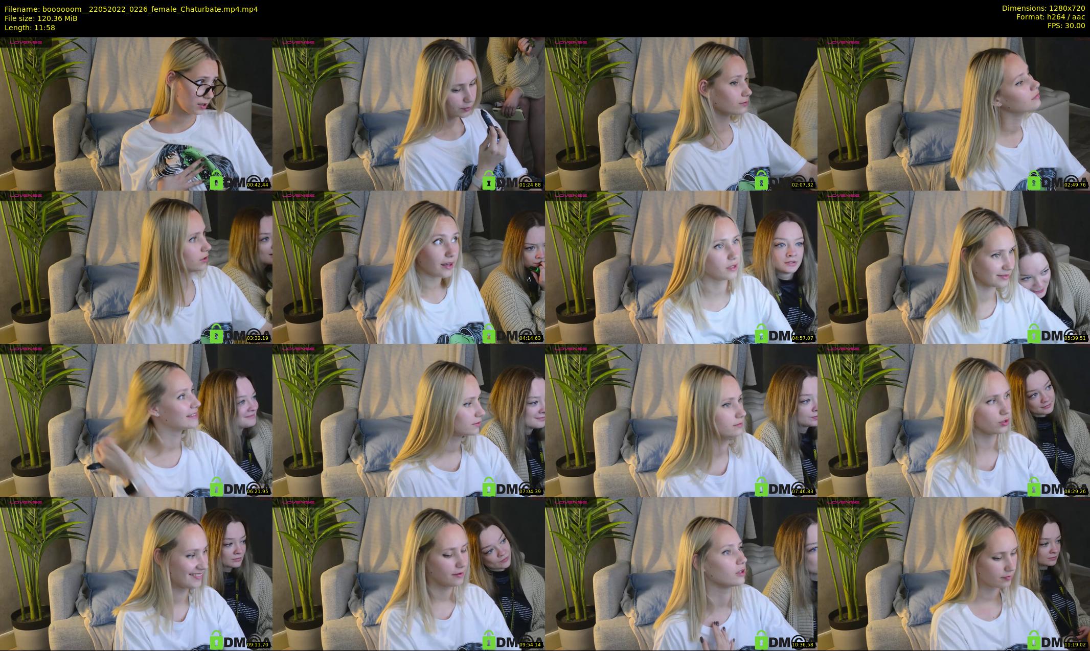 boooooom_ — 12 minute Chaturbate female cam show recording, 720p, May 22, 2022