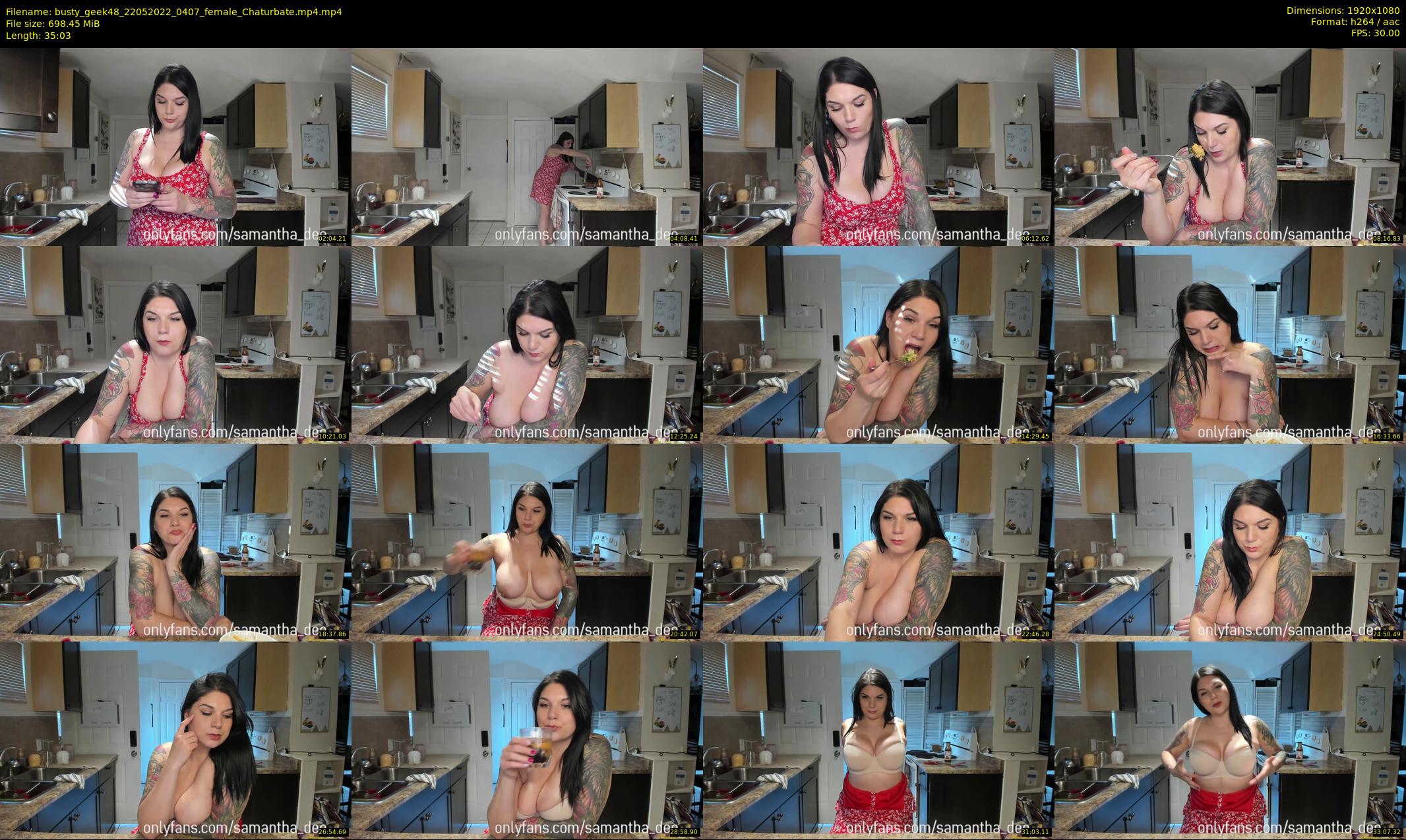 busty_geek48 — 36 minute Chaturbate female cam show recording, 1080p, May 22, 2022