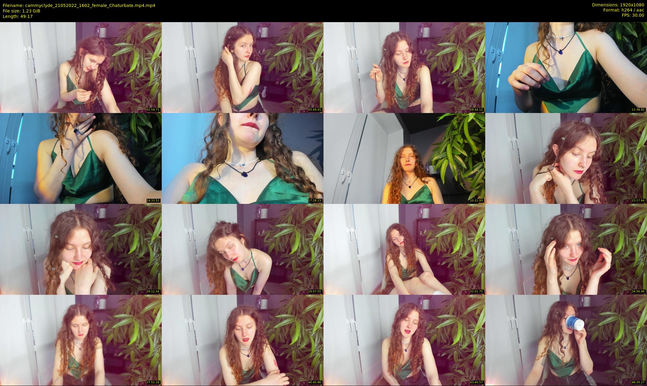cammyclyde — 50 minute Chaturbate female cam show recording, 1080p, May 21, 2022
