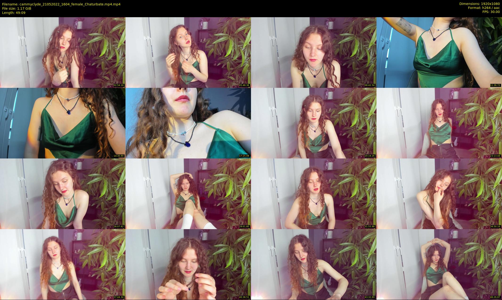 cammyclyde — 50 minute Chaturbate female cam show recording, 1080p, May 21, 2022