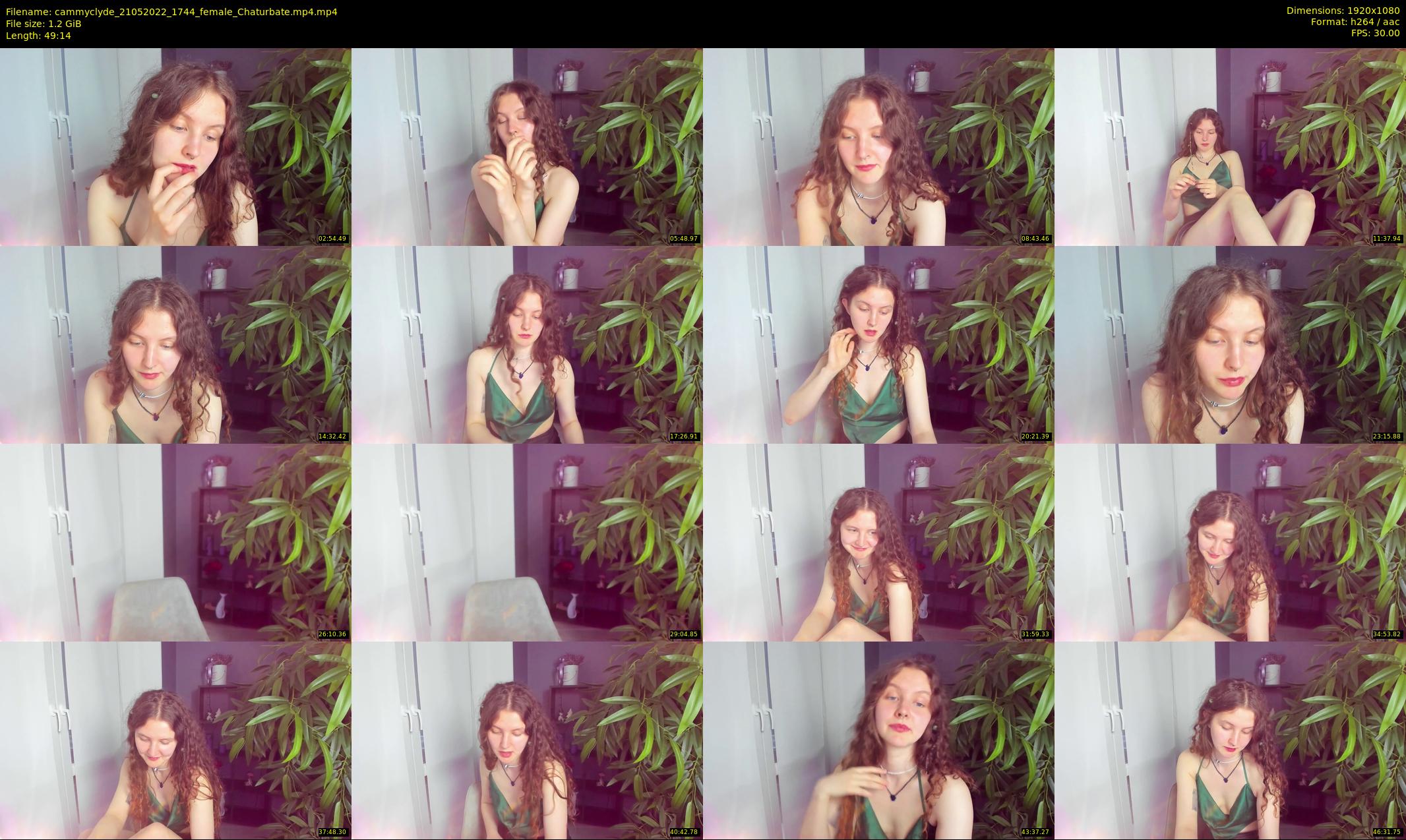 cammyclyde — 50 minute Chaturbate female cam show recording, 1080p, May 21, 2022