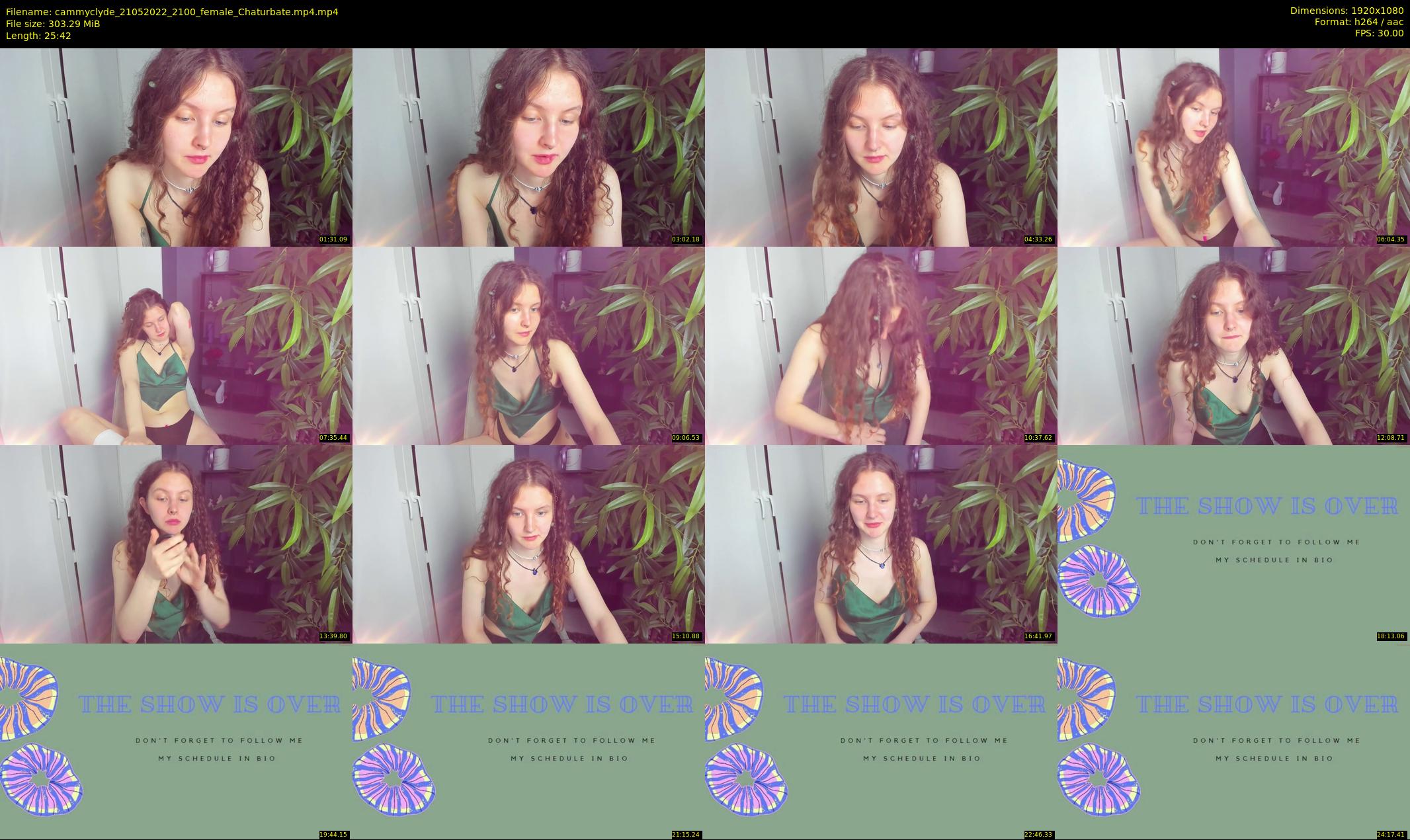 cammyclyde — 26 minute Chaturbate female cam show recording, 1080p, May 21, 2022
