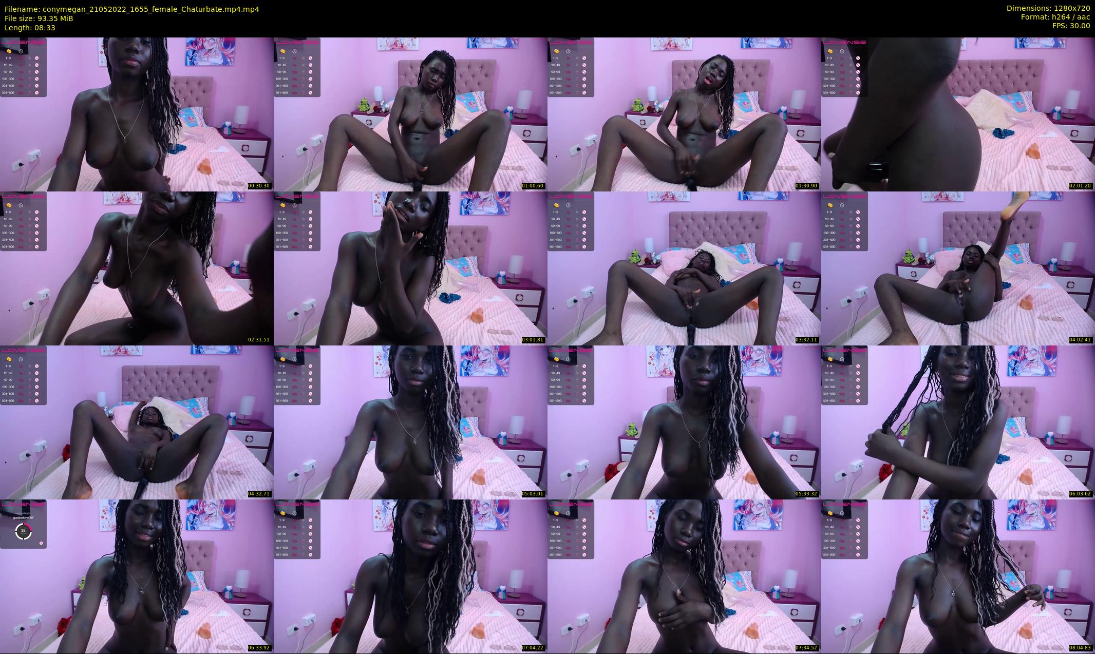 conymegan — 9 minute Chaturbate female cam show recording, 720p, May 21, 2022