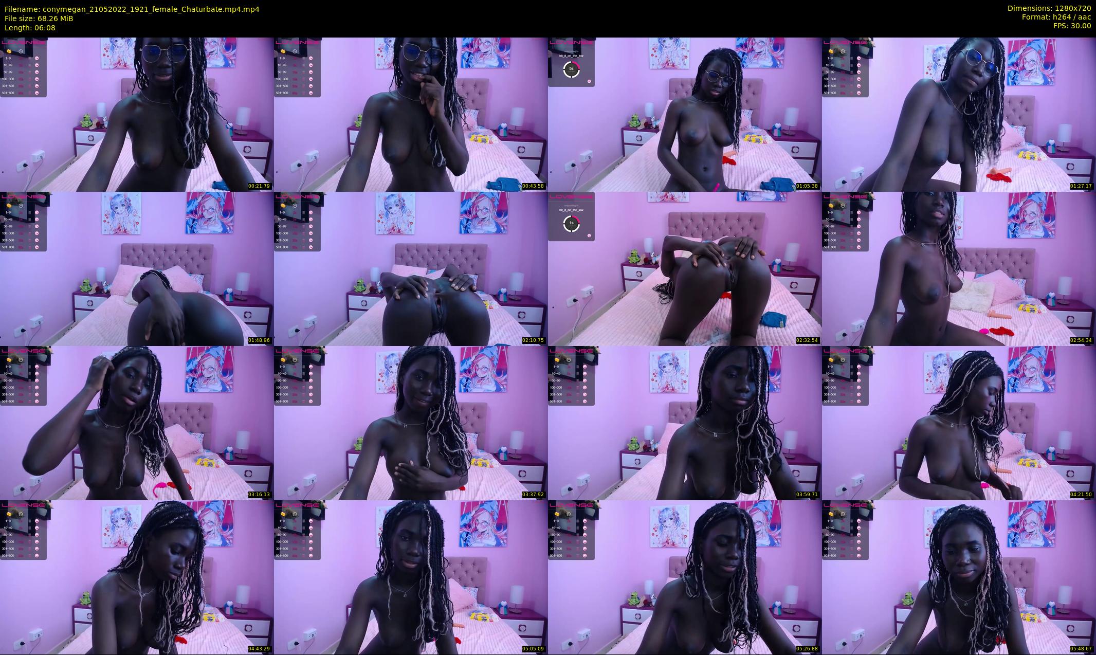 conymegan — 7 minute Chaturbate female cam show recording, 720p, May 21, 2022