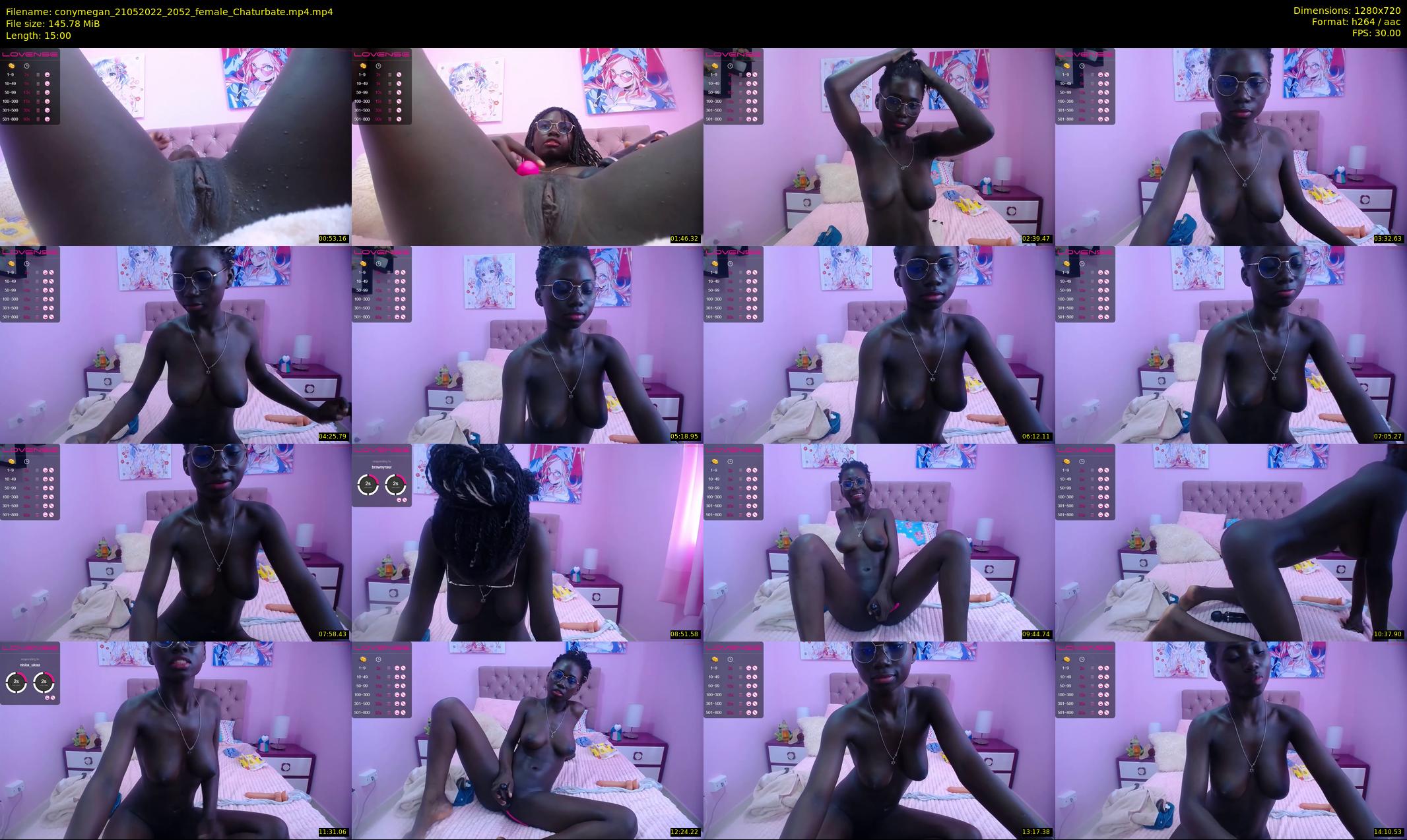 conymegan — 15 minute Chaturbate female cam show recording, 720p, May 21, 2022