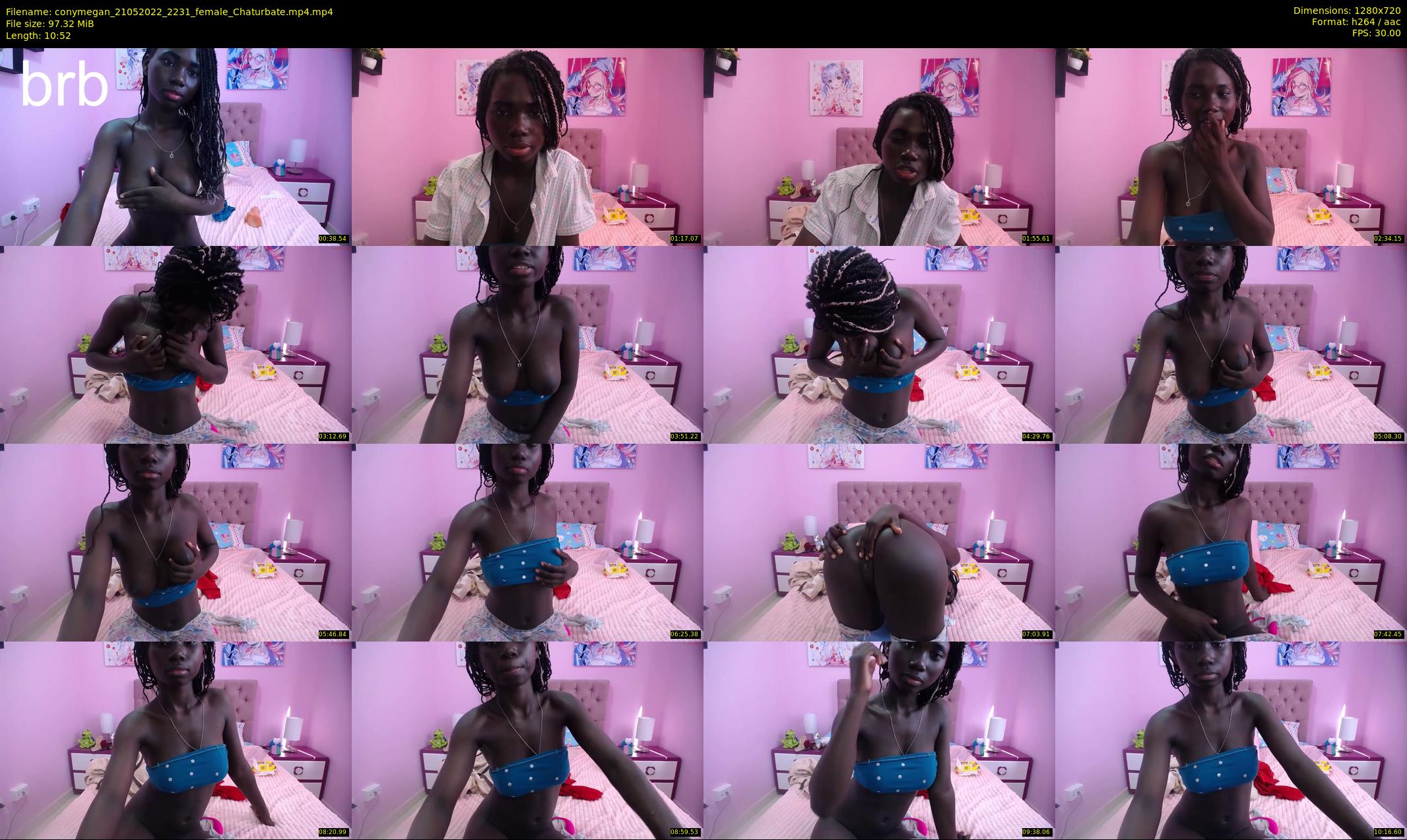 conymegan — 11 minute Chaturbate female cam show recording, 720p, May 21, 2022