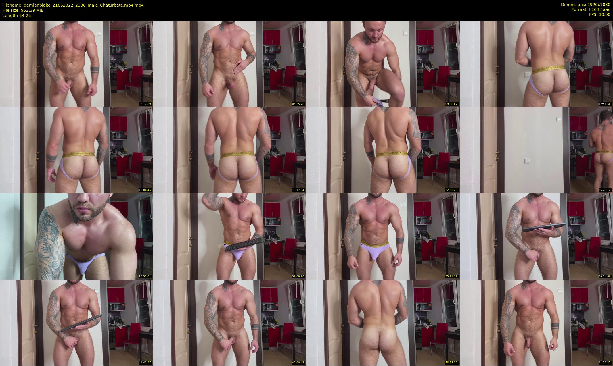 demianblake — 55 minute Chaturbate male cam show recording, 1080p, May 21, 2022