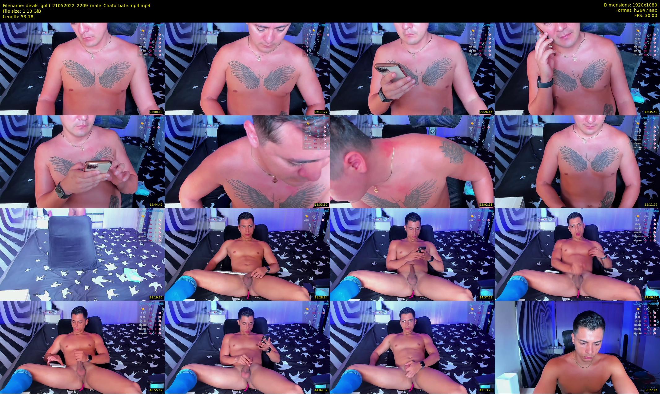 devils_gold — 54 minute Chaturbate male cam show recording, 1080p, May 21, 2022