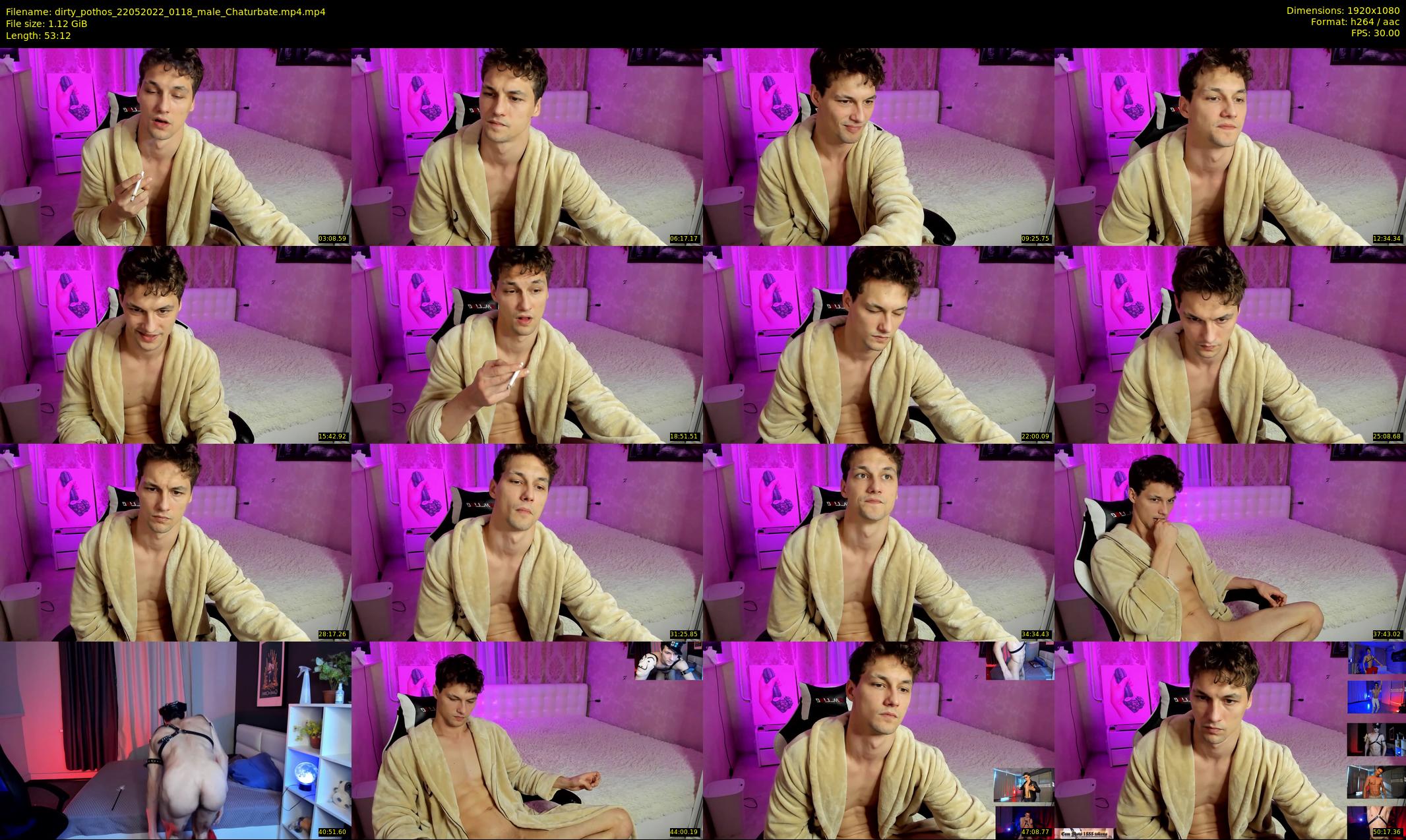 dirty_pothos — 54 minute Chaturbate male cam show recording, 1080p, May 22, 2022