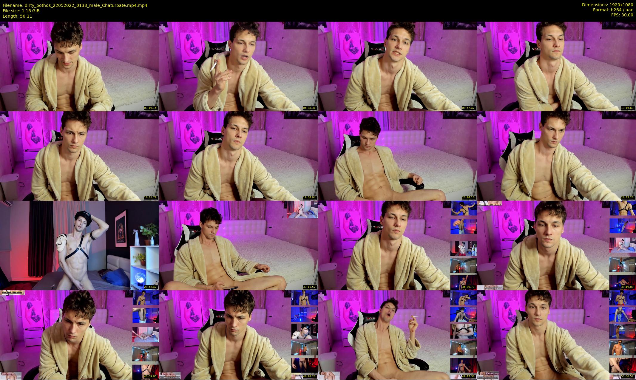 dirty_pothos — 57 minute Chaturbate male cam show recording, 1080p, May 22, 2022