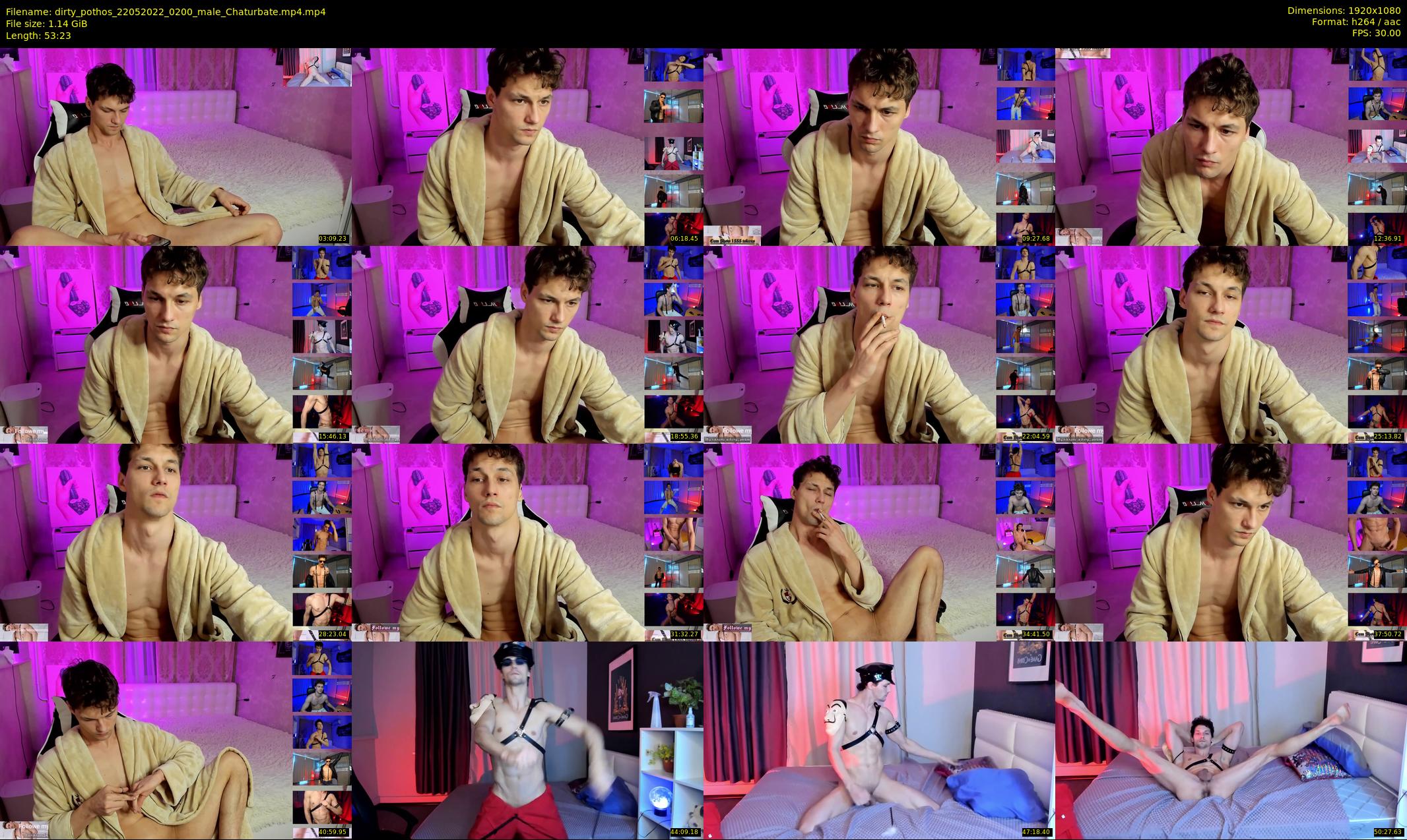 dirty_pothos — 54 minute Chaturbate male cam show recording, 1080p, May 22, 2022