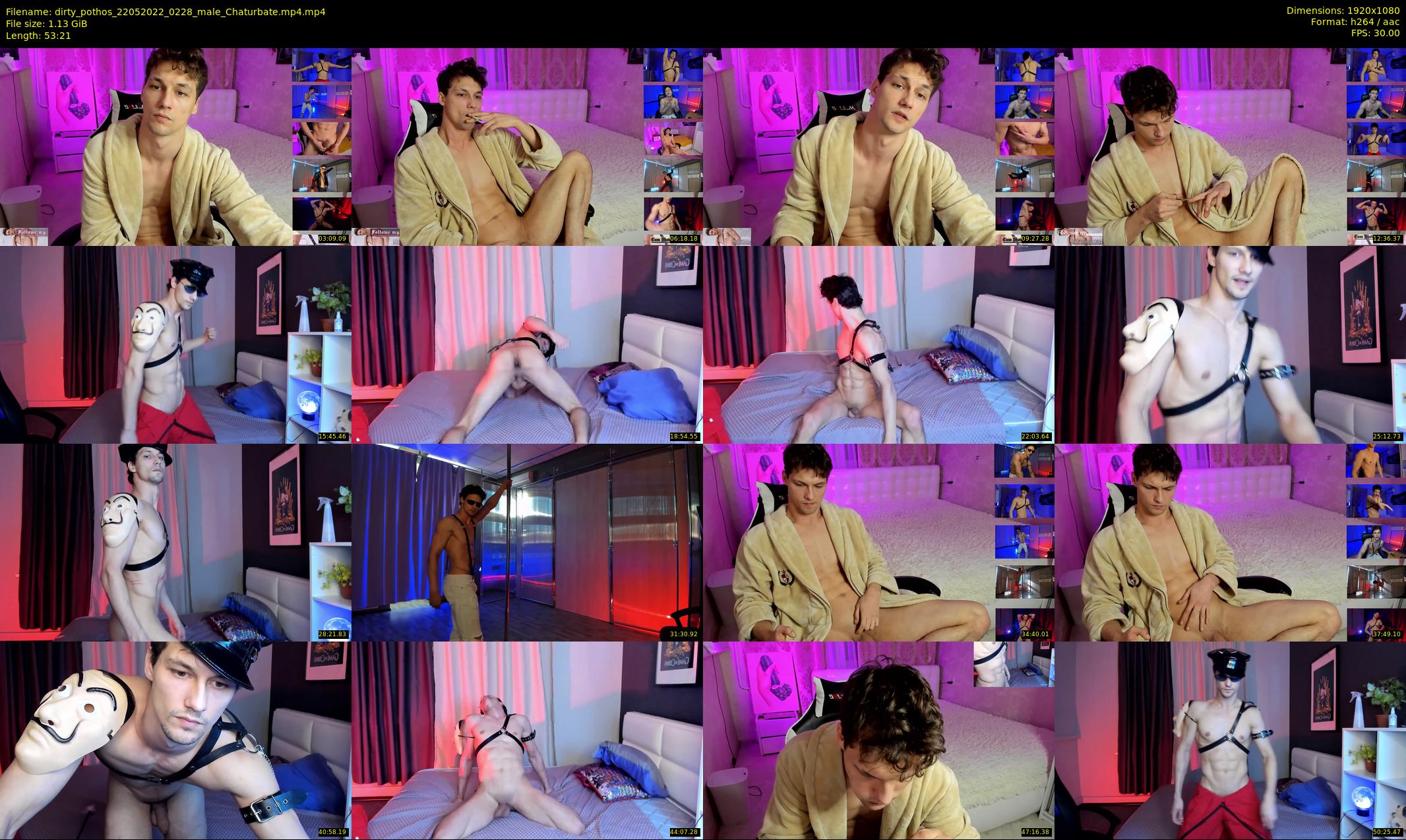 dirty_pothos — 54 minute Chaturbate male cam show recording, 1080p, May 22, 2022
