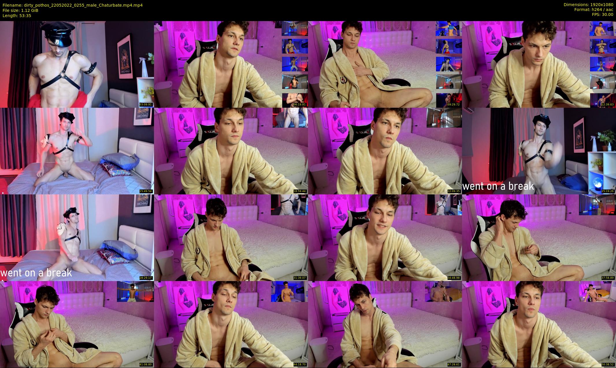 dirty_pothos — 54 minute Chaturbate male cam show recording, 1080p, May 22, 2022