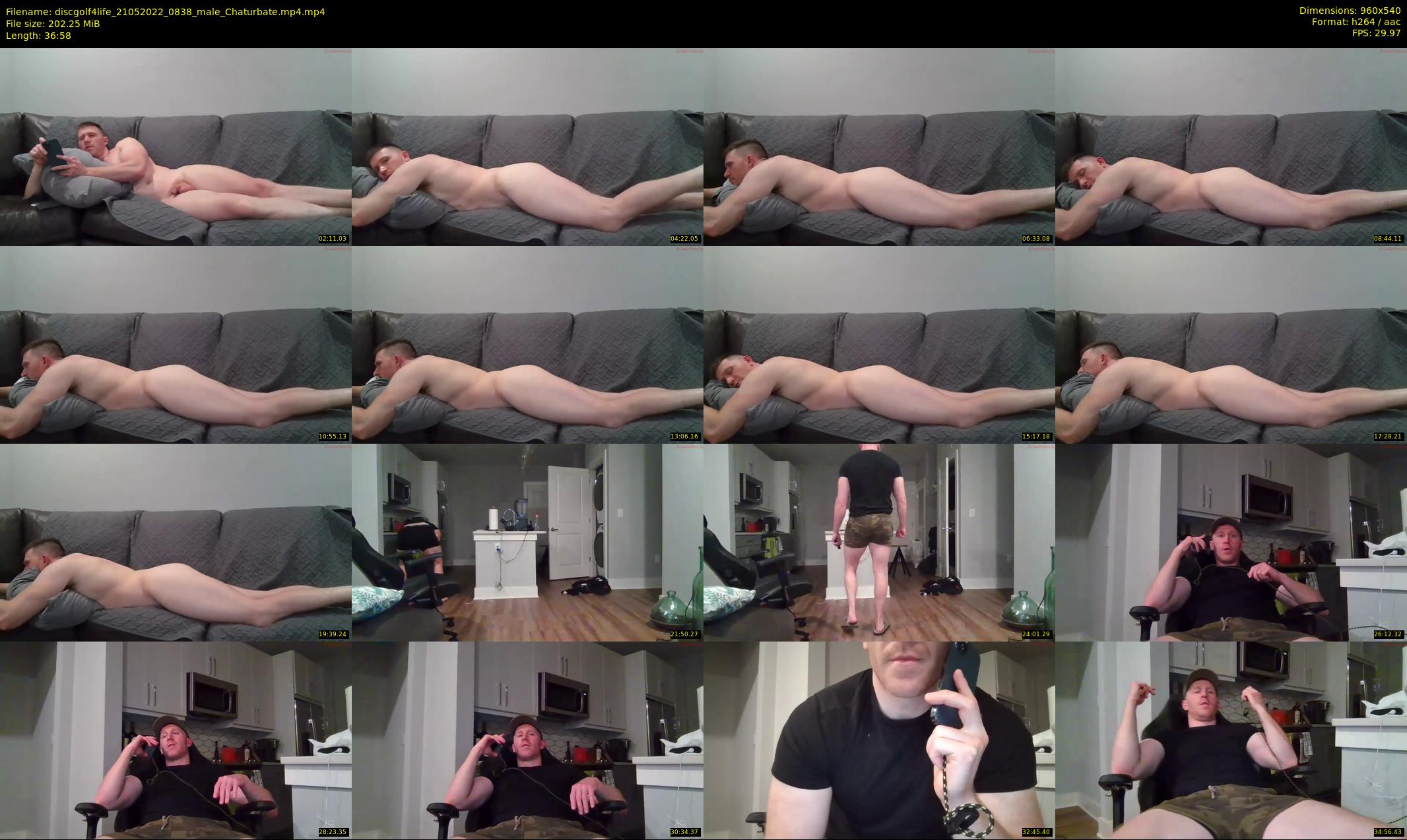 discgolf4life — 37 minute Chaturbate male cam show recording, 480p, May 21, 2022