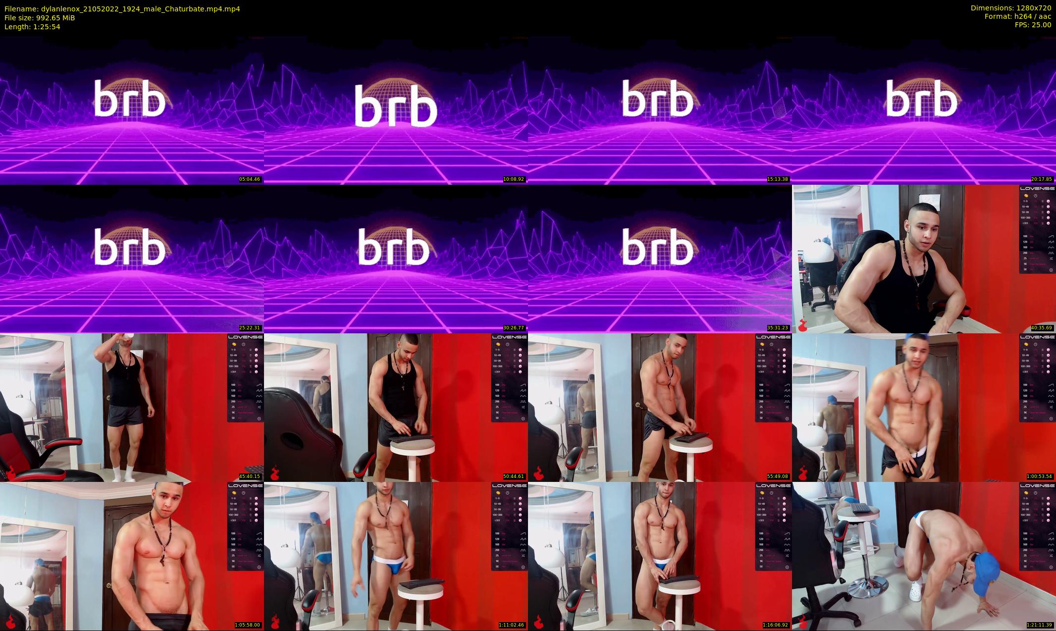 dylanlenox — 86 minute Chaturbate male cam show recording, 720p, May 21, 2022