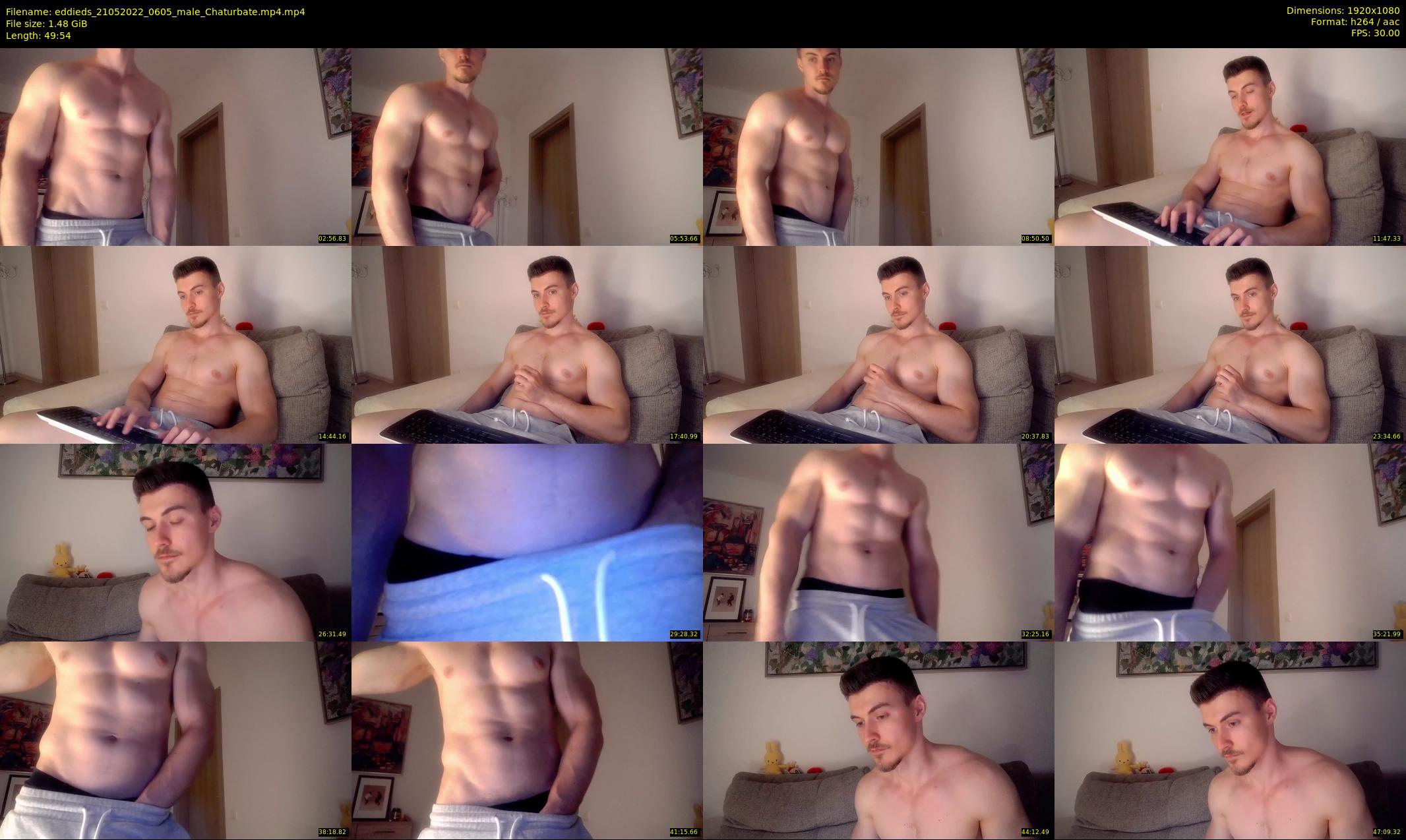 eddieds — 50 minute Chaturbate male cam show recording, 1080p, May 21, 2022