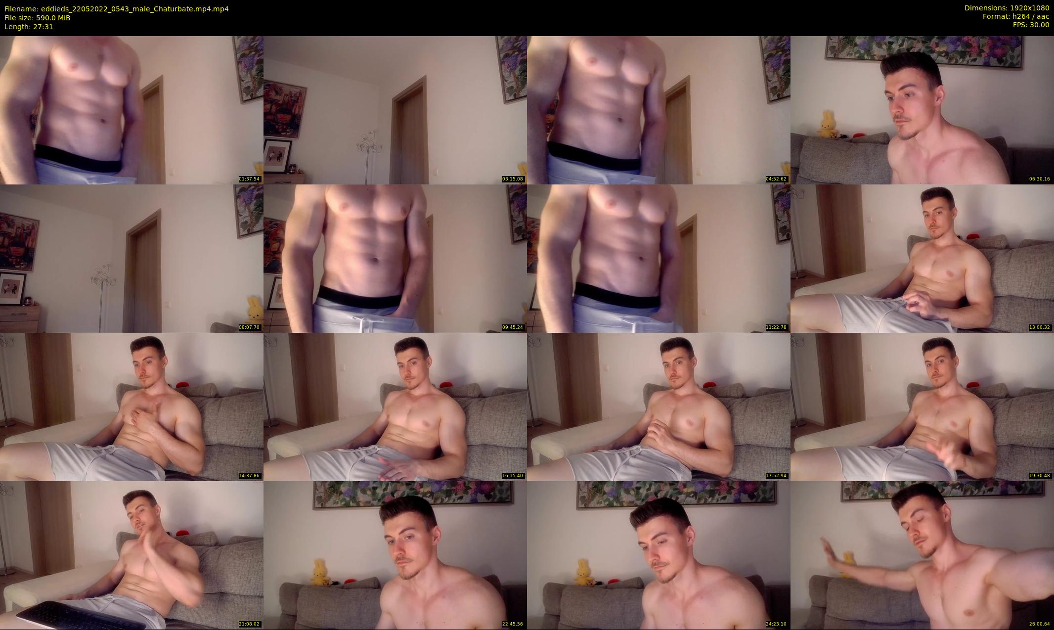 eddieds — 28 minute Chaturbate male cam show recording, 1080p, May 22, 2022