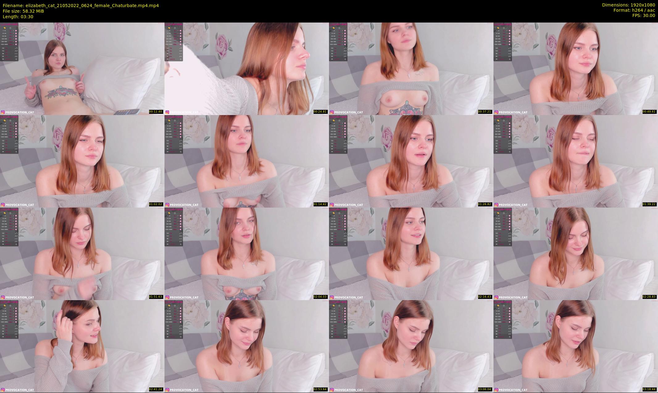 elizabeth_cat — 4 minute Chaturbate female cam show recording, 1080p, May 21, 2022