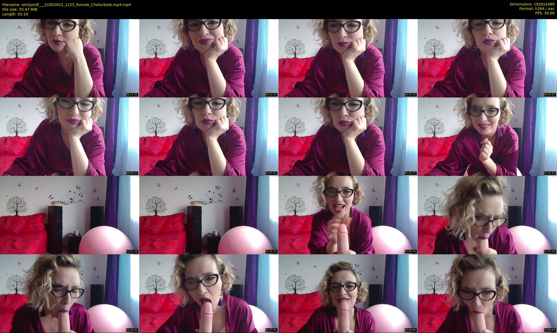 emilymilf__ — 4 minute Chaturbate female cam show recording, 1080p, May 21, 2022