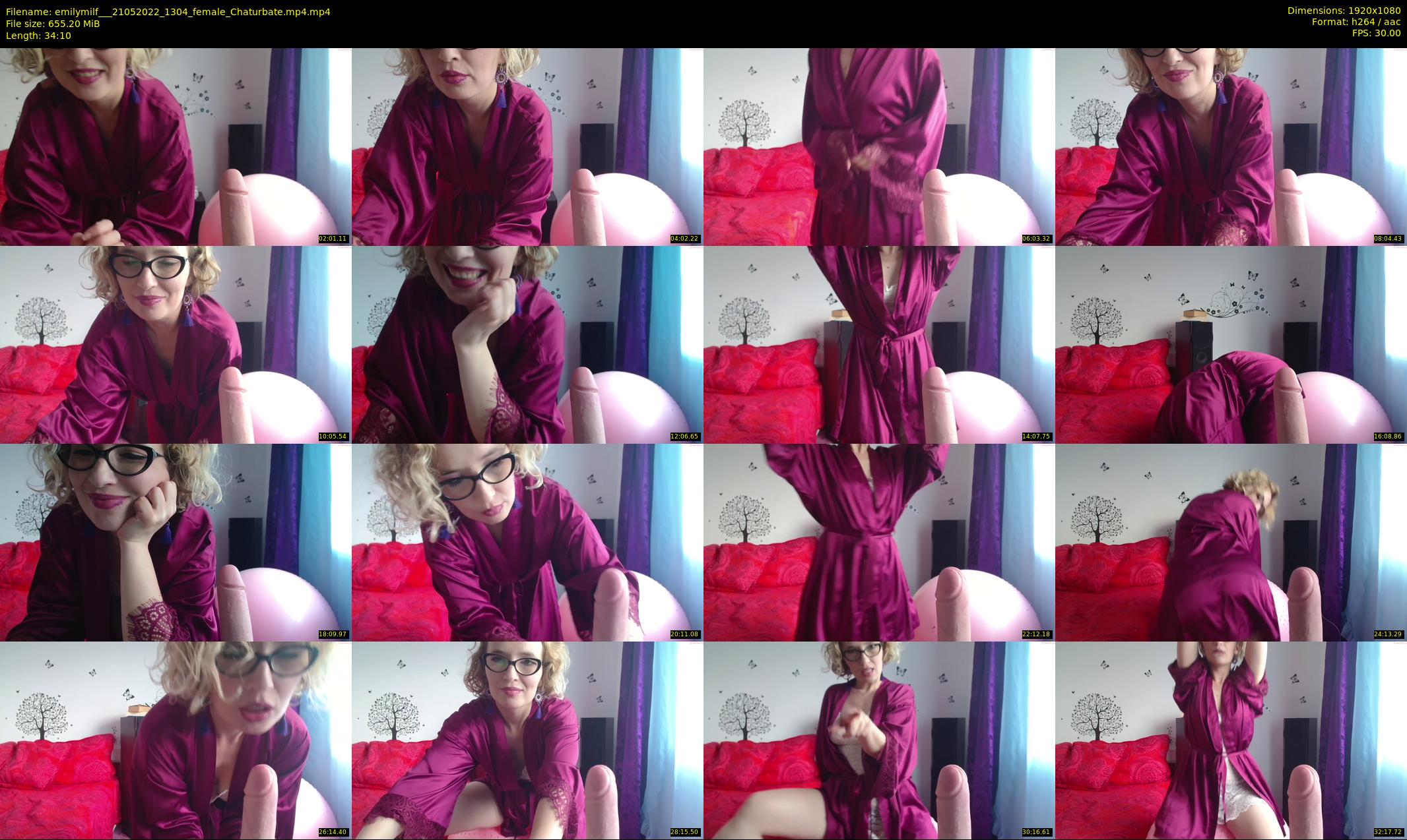 emilymilf__ — 35 minute Chaturbate female cam show recording, 1080p, May 21, 2022