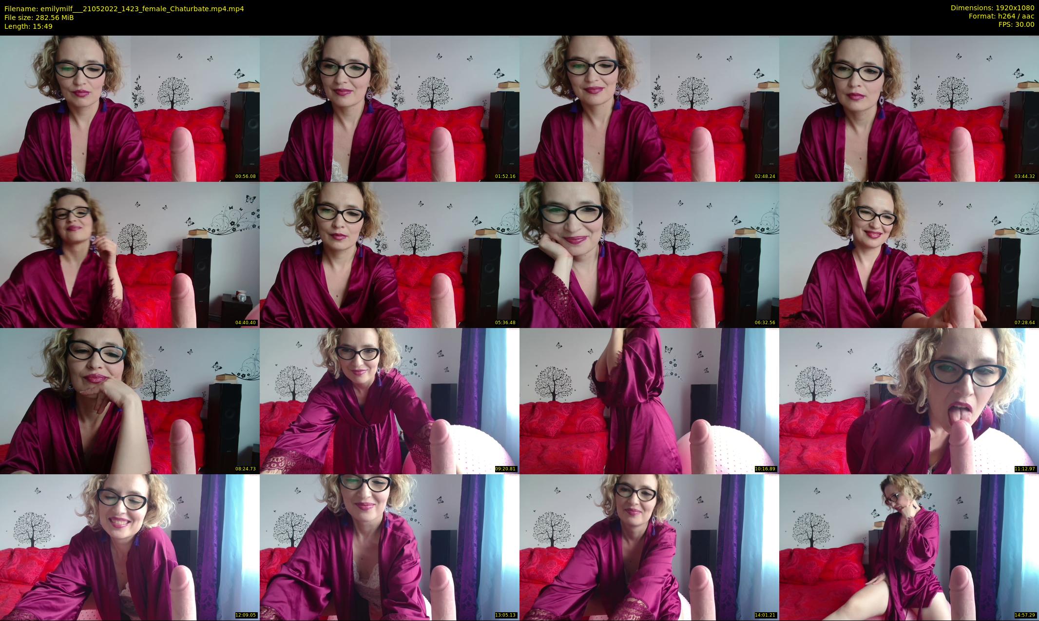emilymilf__ — 16 minute Chaturbate female cam show recording, 1080p, May 21, 2022