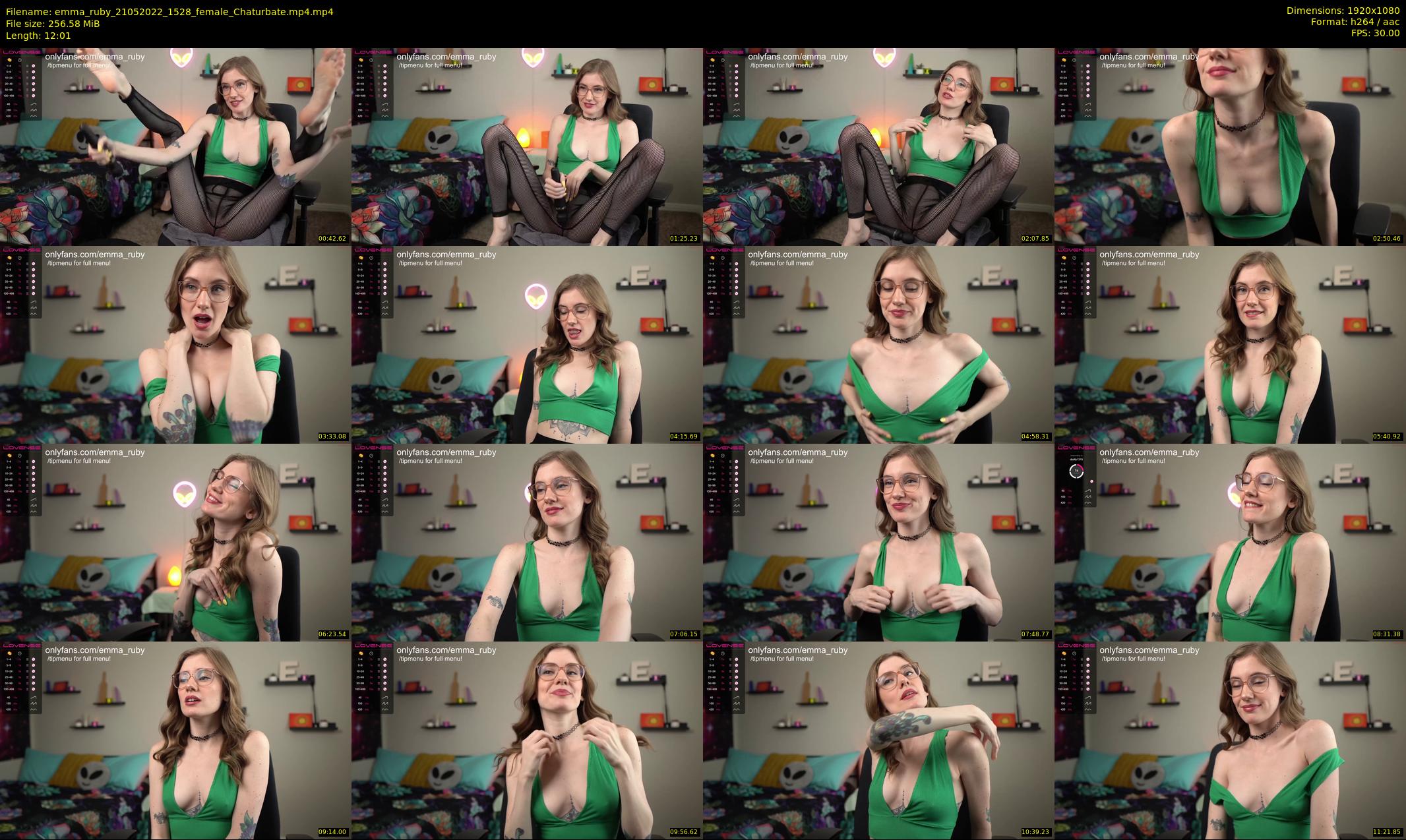emma_ruby — 13 minute Chaturbate female cam show recording, 1080p, May 21, 2022