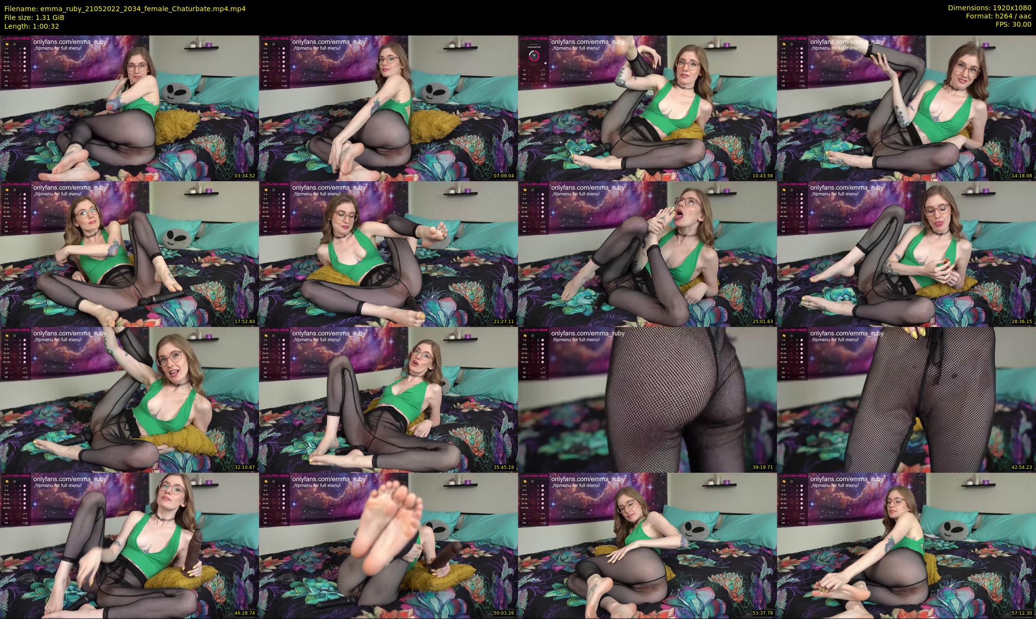 emma_ruby — 61 minute Chaturbate female cam show recording, 1080p, May 21, 2022
