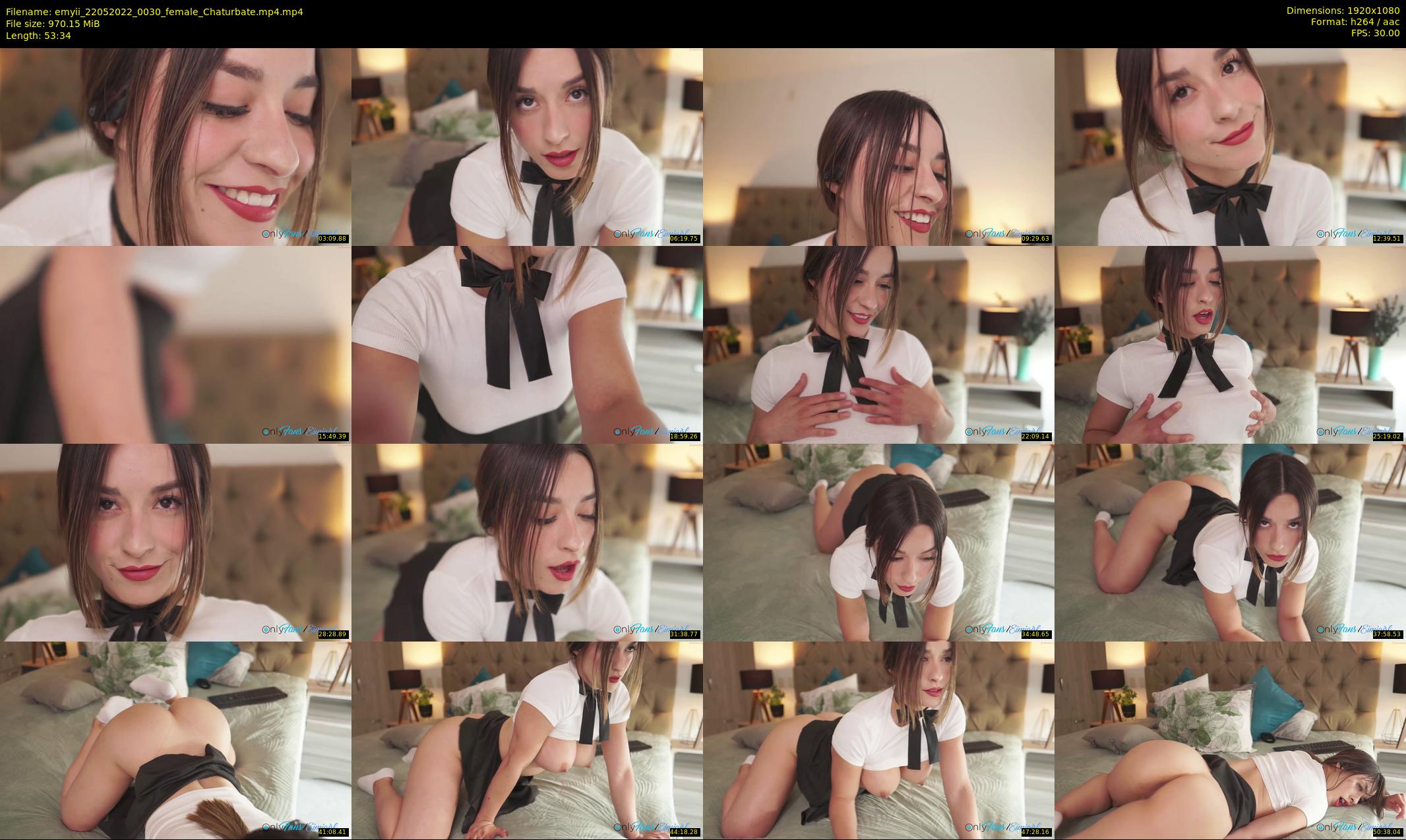 emyii — 54 minute Chaturbate female cam show recording, 1080p, May 22, 2022