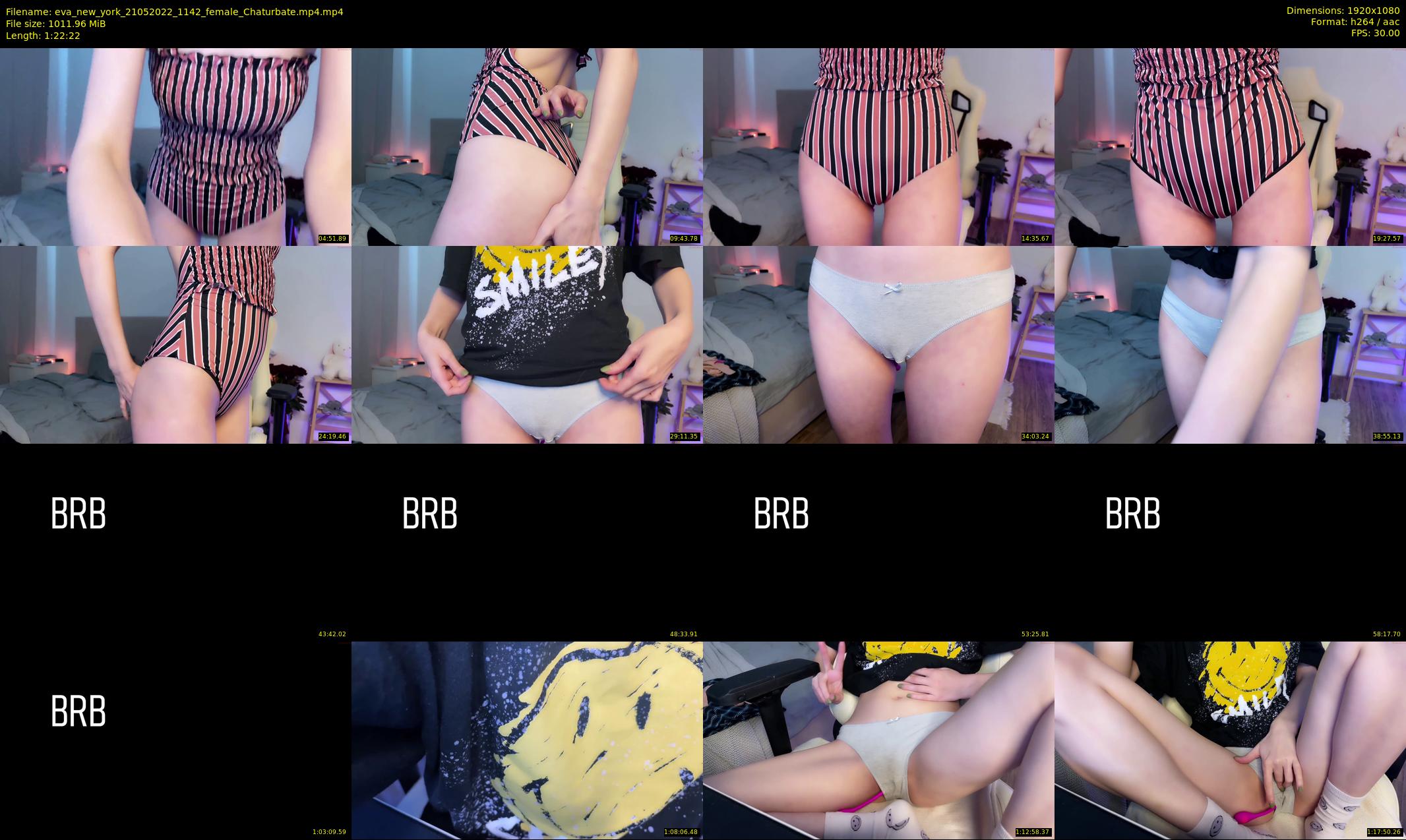 eva_new_york — 83 minute Chaturbate female cam show recording, 1080p, May 21, 2022